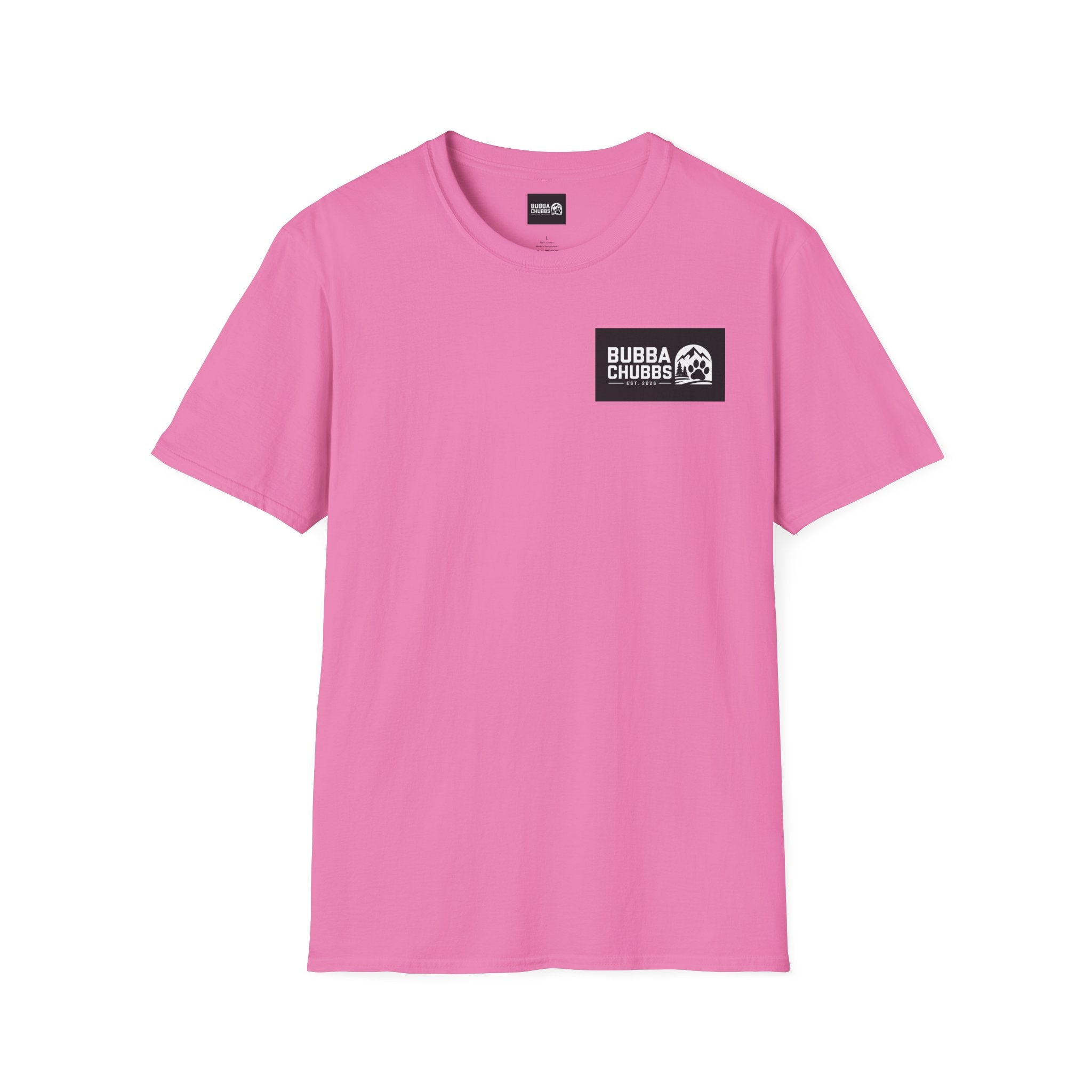 BubbaChubbs Updated Modern Logo Short-Sleeve Tee - BubbaChubbs Brand