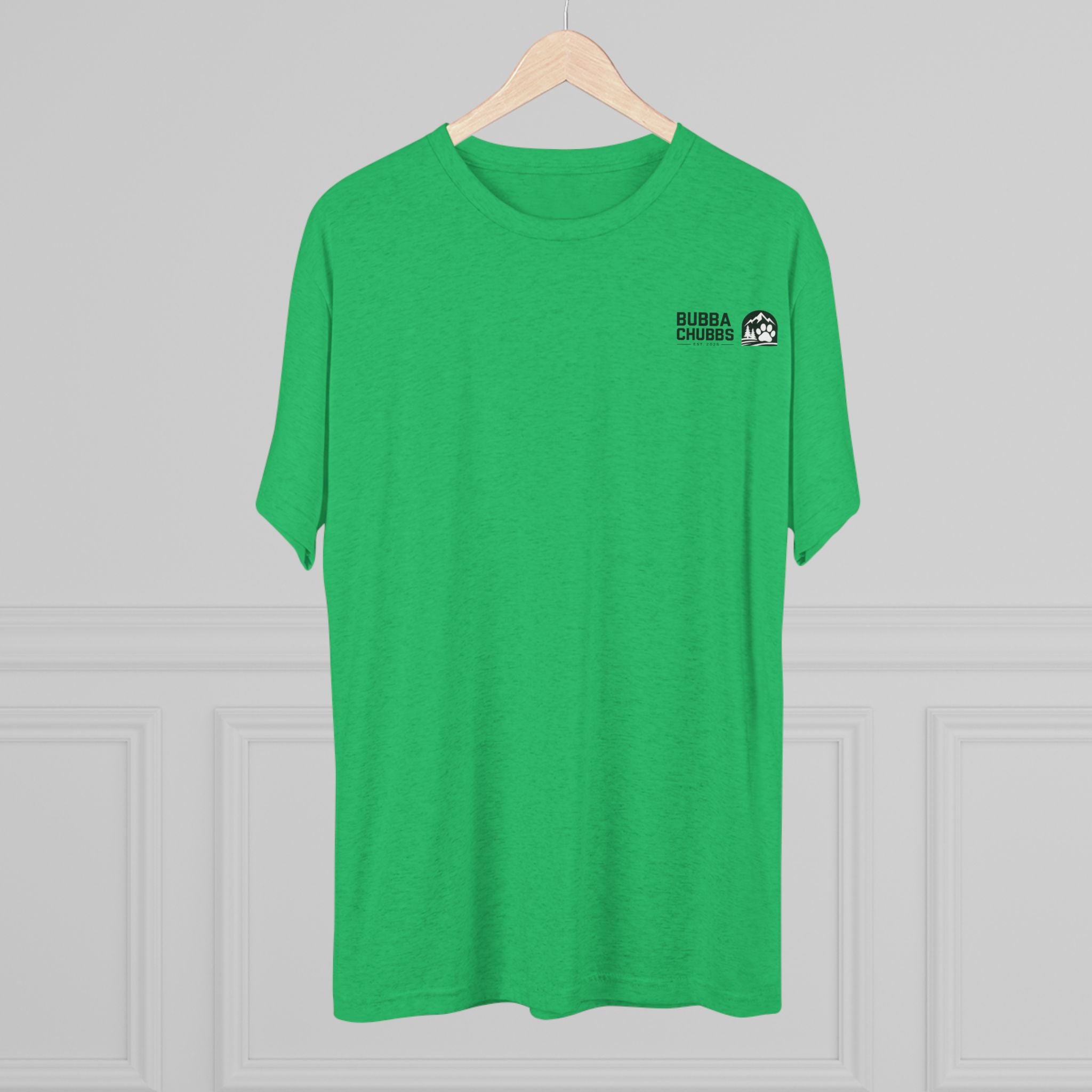 BubbaChubbs Mountains Minimalist Logo Tee — Adventure Outdoor Crew Shirt - BubbaChubbs Brand