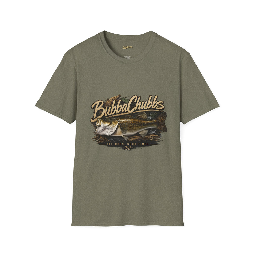 BubbaChubbs Gone Fishing Graphic Tee Printify