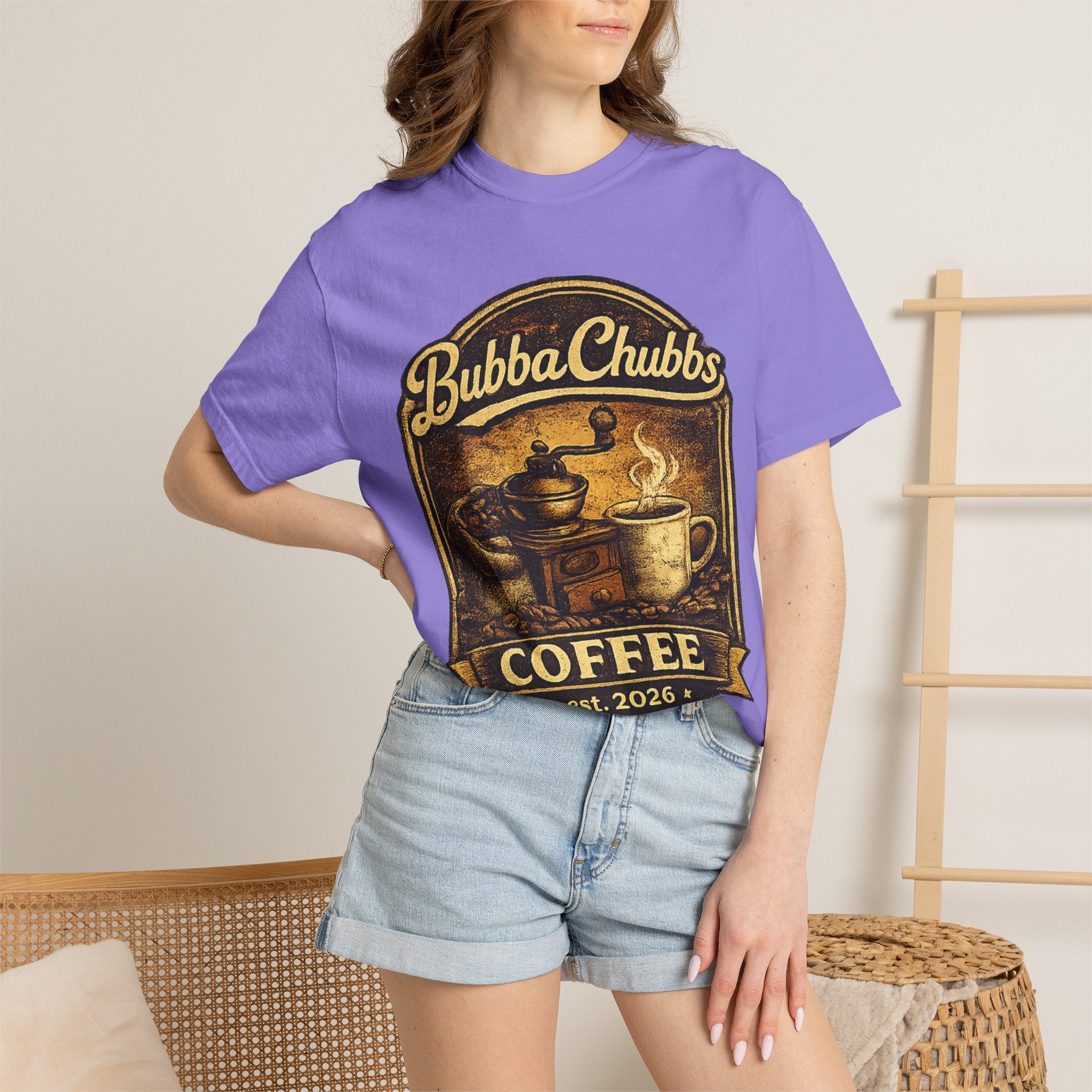 Coffee Graphic Tee | BubbaChubbs Get Out Stay Wild T-Shirt