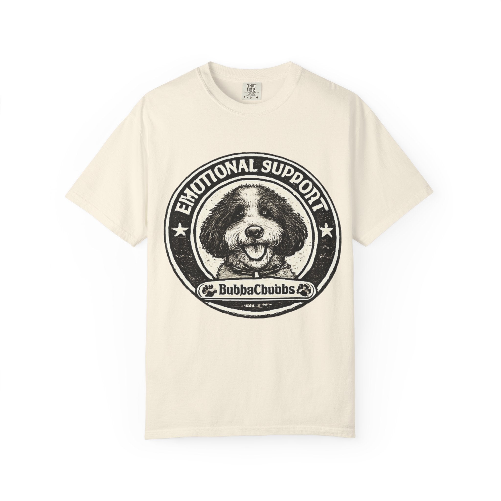 BubbaChubbs Doodle Vintage Emotional Support Style Tee - BubbaChubbs Brand
