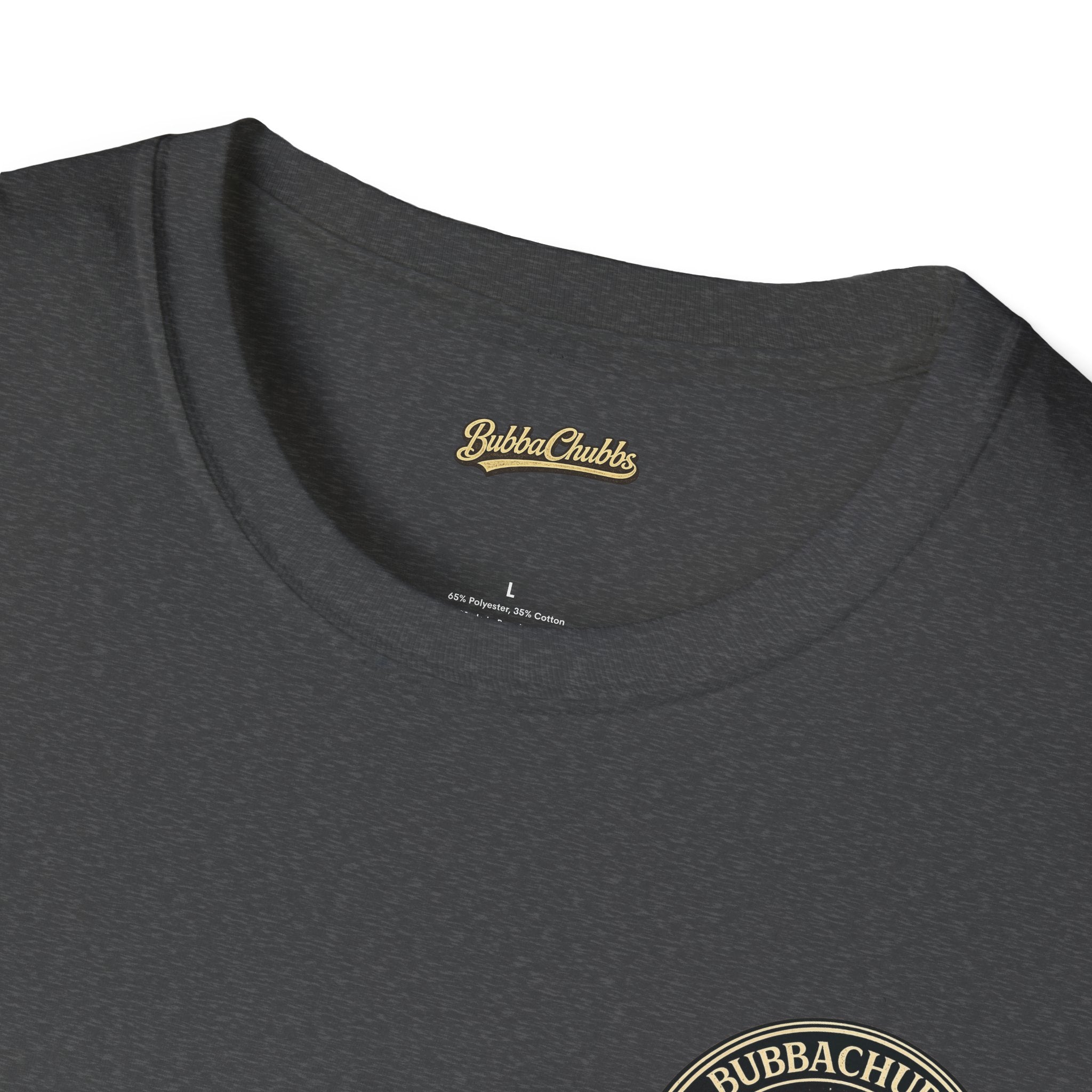 BubbaChubbs Himself Chest Full Small Logo Short-Sleeve Tee - BubbaChubbs Brand
