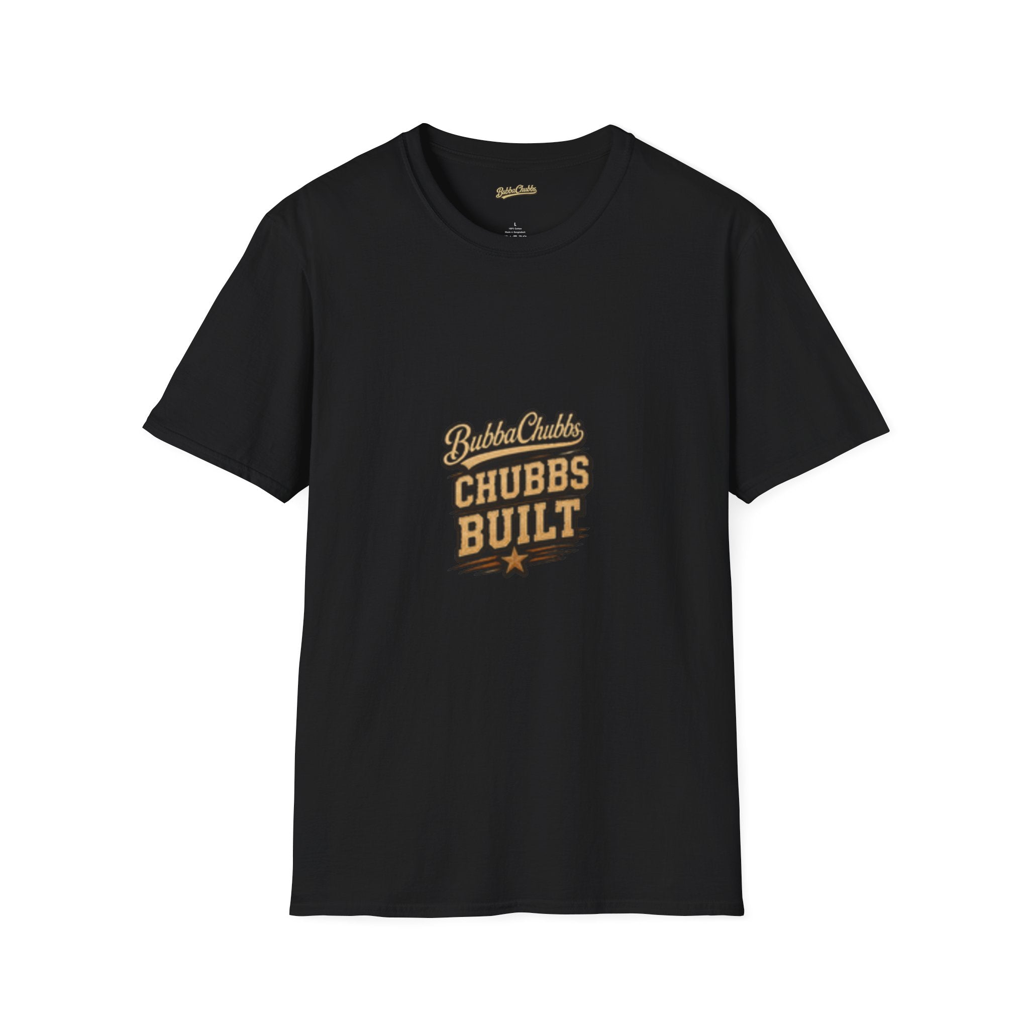 Powered by Chubbs Graphic Tee | BubbaChubbs Statement T-Shirt