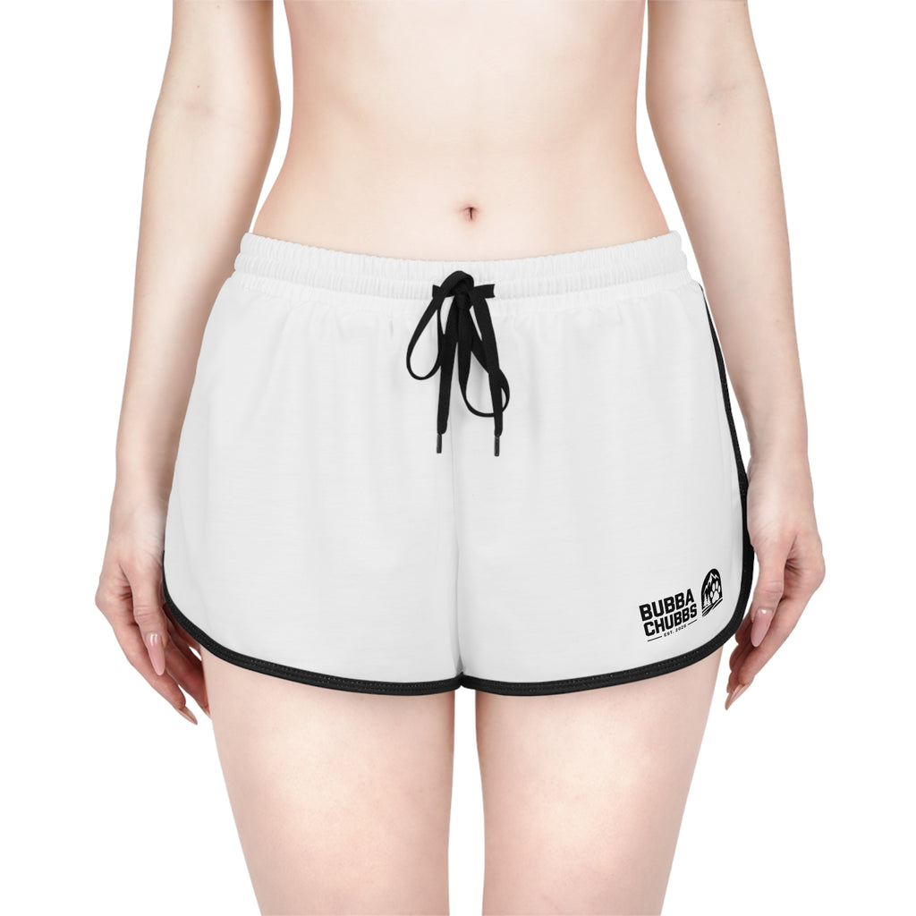 BubbaChubbs- Relaxed Women's Shorts Logo Athletic Retro - BubbaChubbs Brand