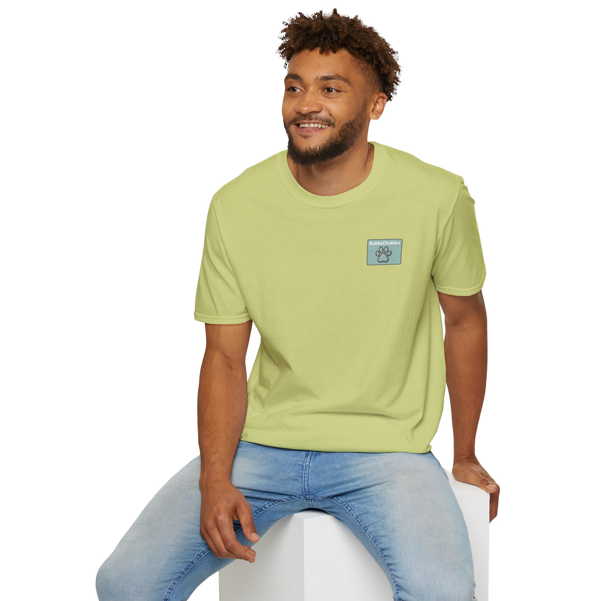 BubbaChubbs Logo front and Back Short-Sleeve Tee - BubbaChubbs Brand