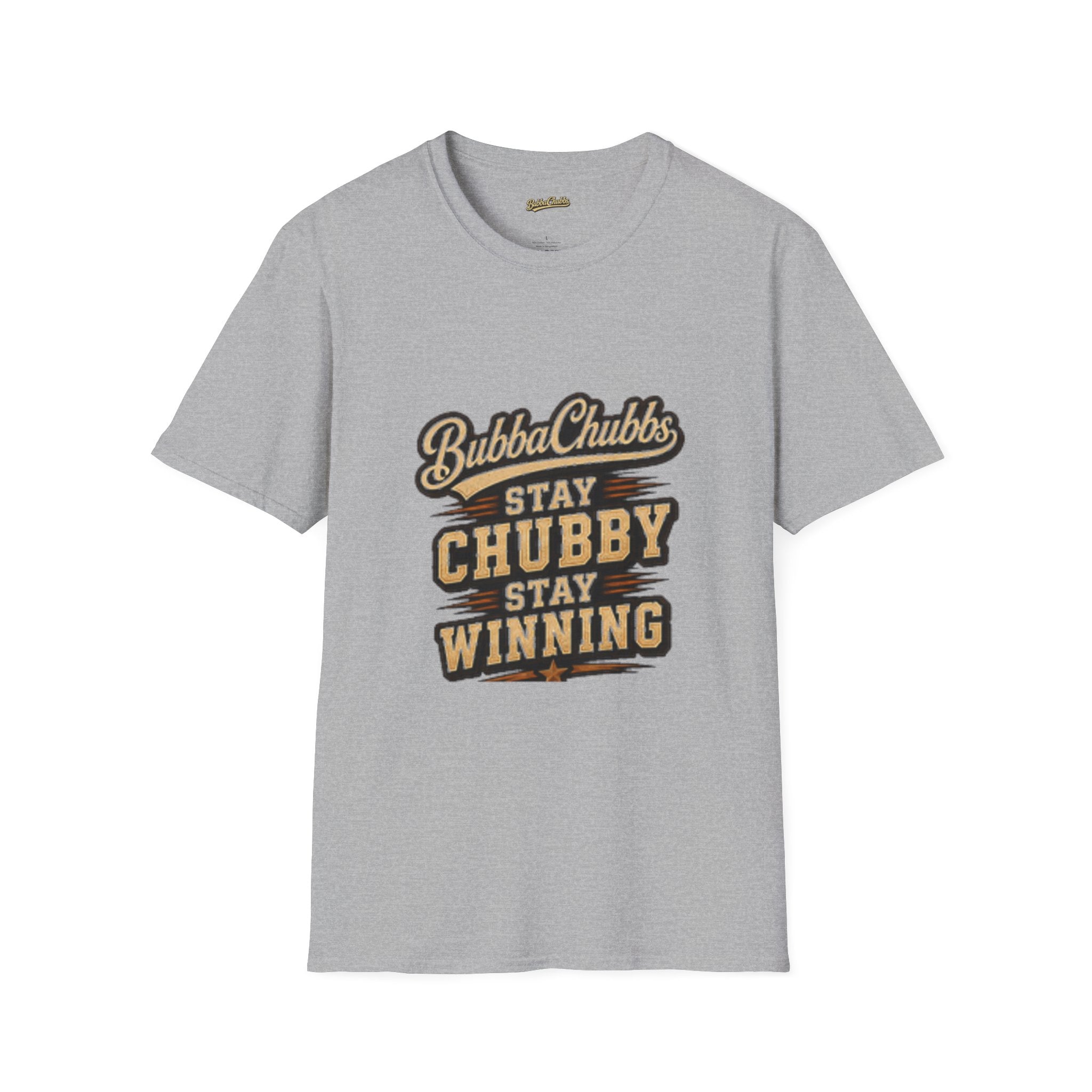Stay Chubby Graphic Tee | BubbaChubbs Signature T-Shirt