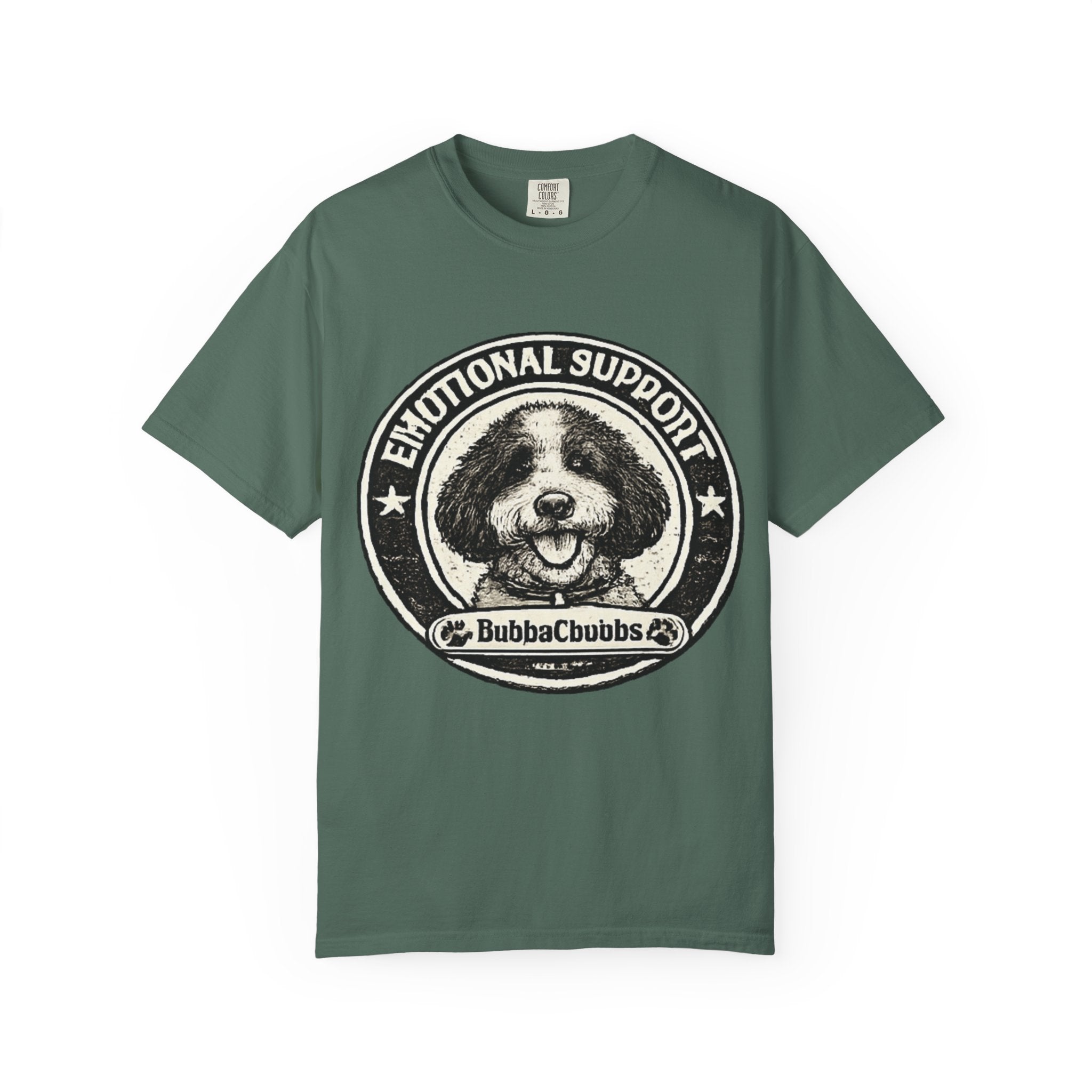 BubbaChubbs Doodle Vintage Emotional Support Style Tee - BubbaChubbs Brand