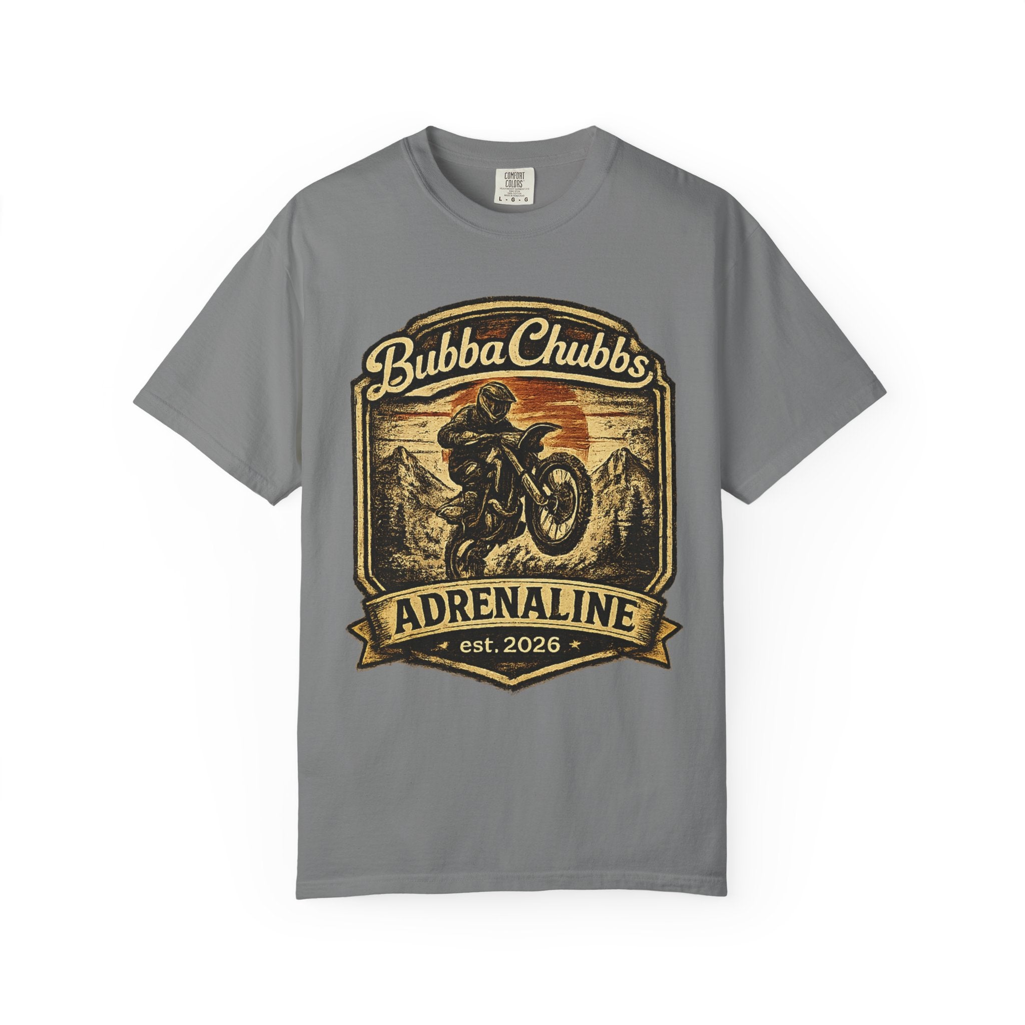 Adrenaline Junky Graphic Tee | BubbaChubbs Extreme Lifestyle T-Shirt