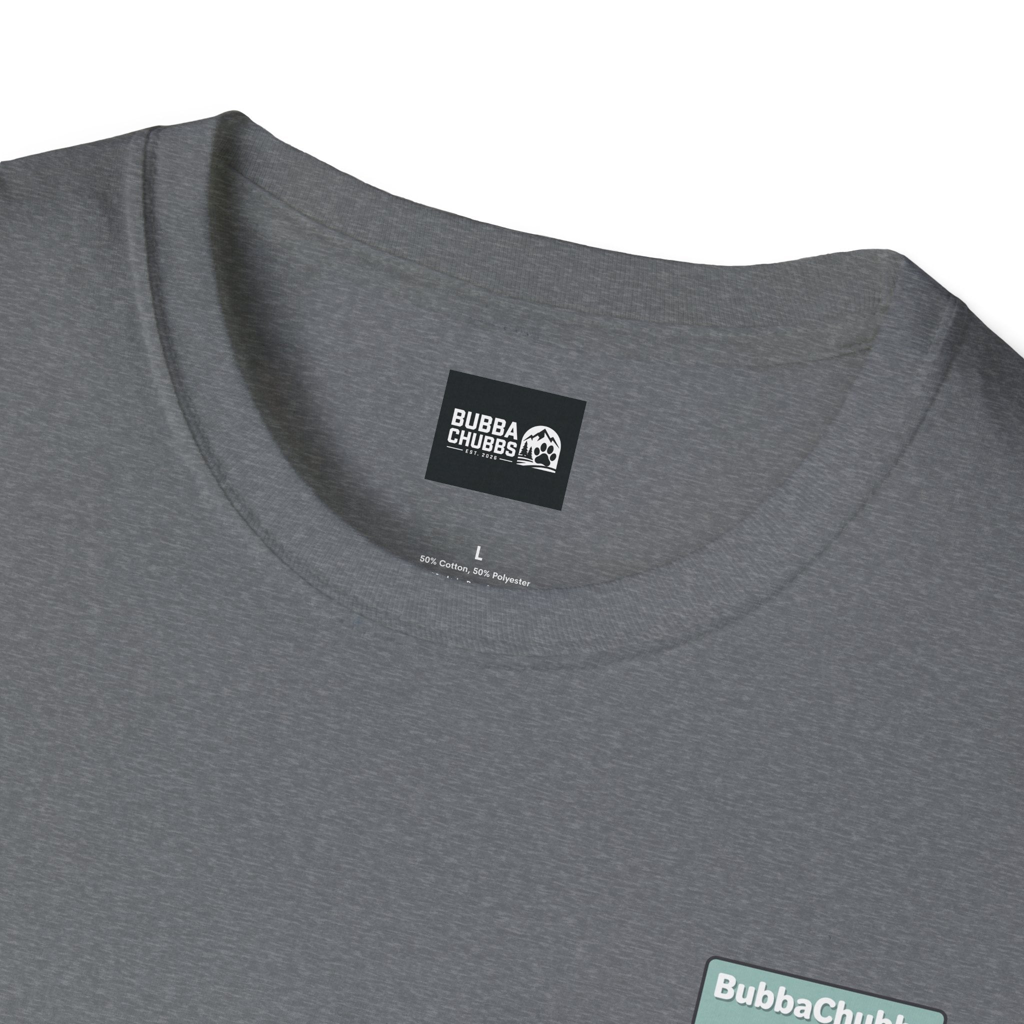 BubbaChubbs Logo front and Back Short-Sleeve Tee - BubbaChubbs Brand