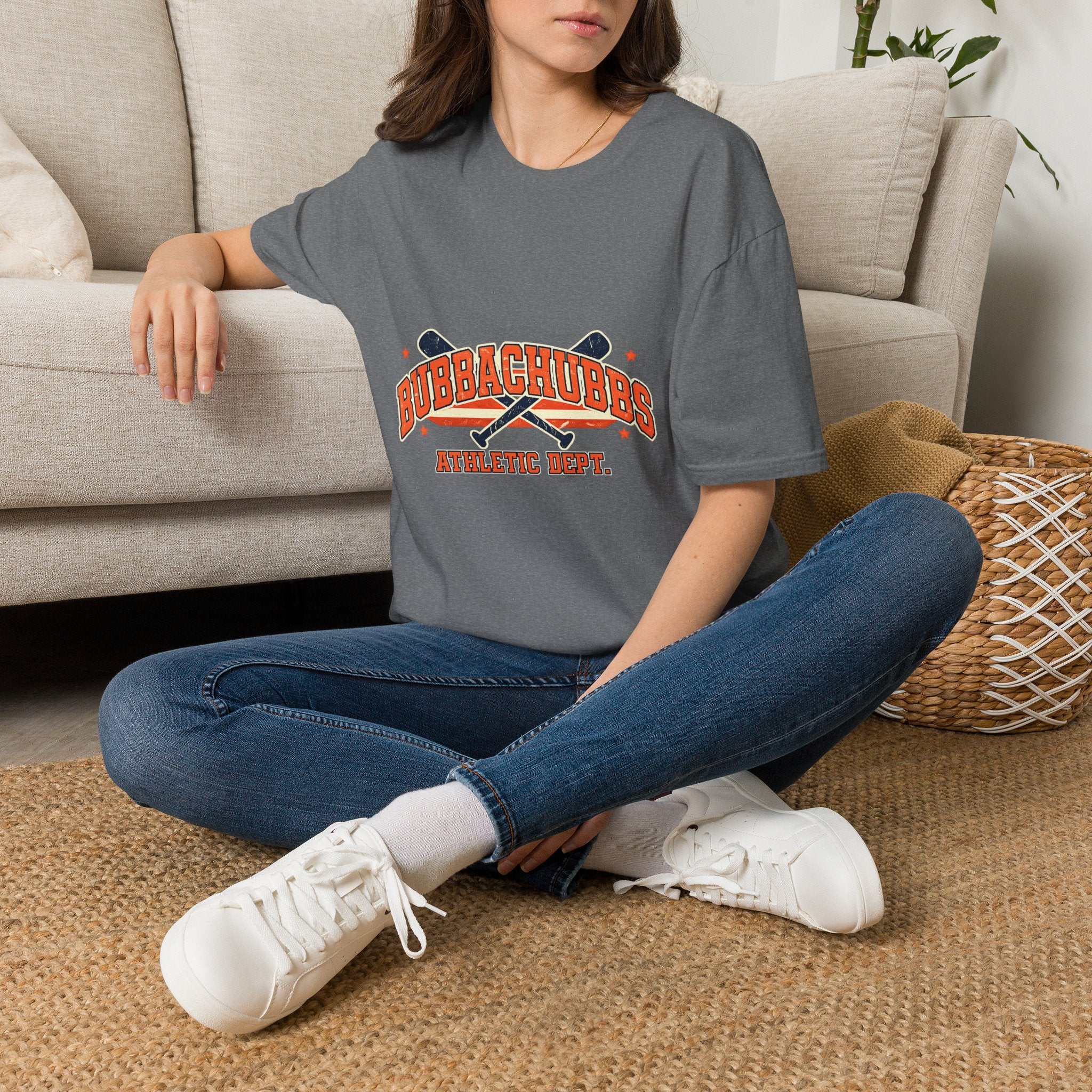 BubbaChubbs Athletic Logo Only T-Shirt Printify