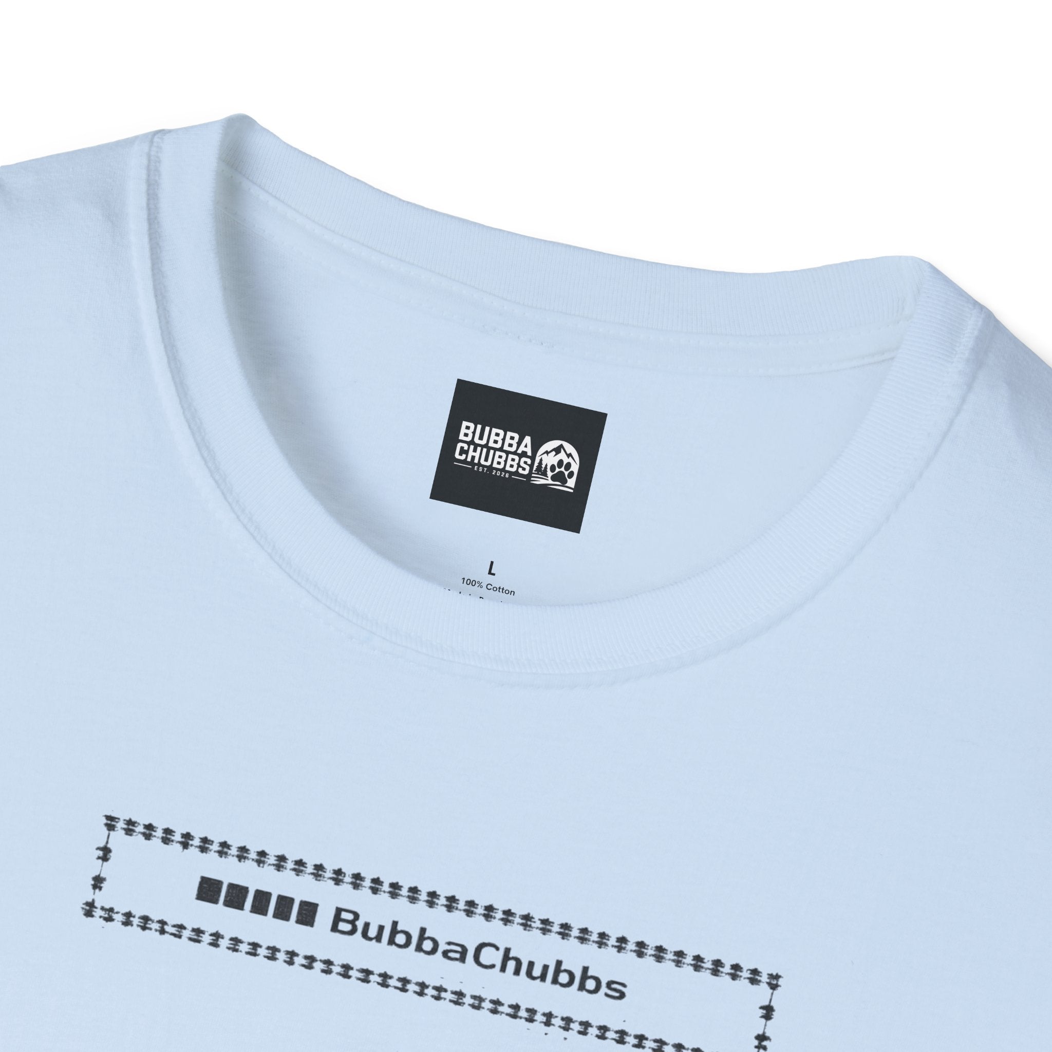 BubbaChubbs Classic Boxed Text Short-Sleeve Tee - BubbaChubbs Brand