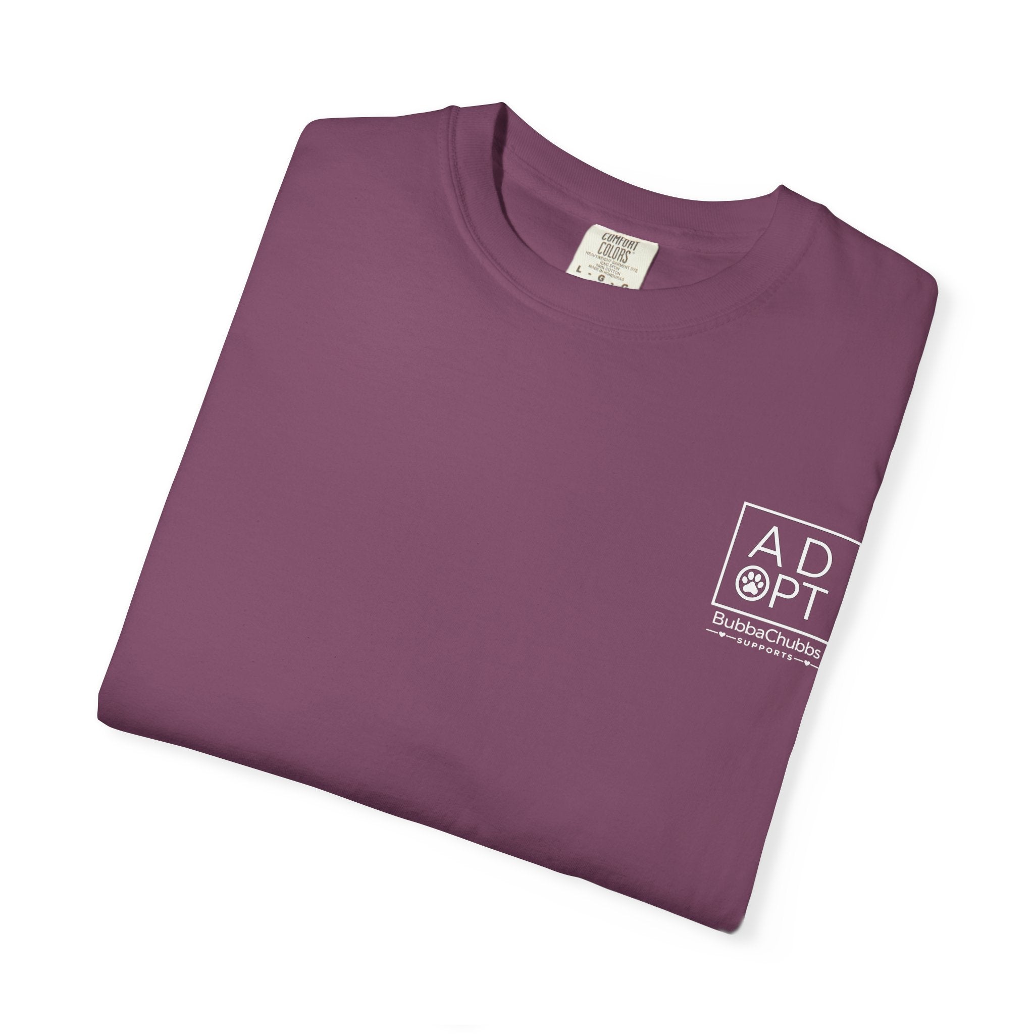 BubbaChubbs Adopt Support Tee - BubbaChubbs Brand