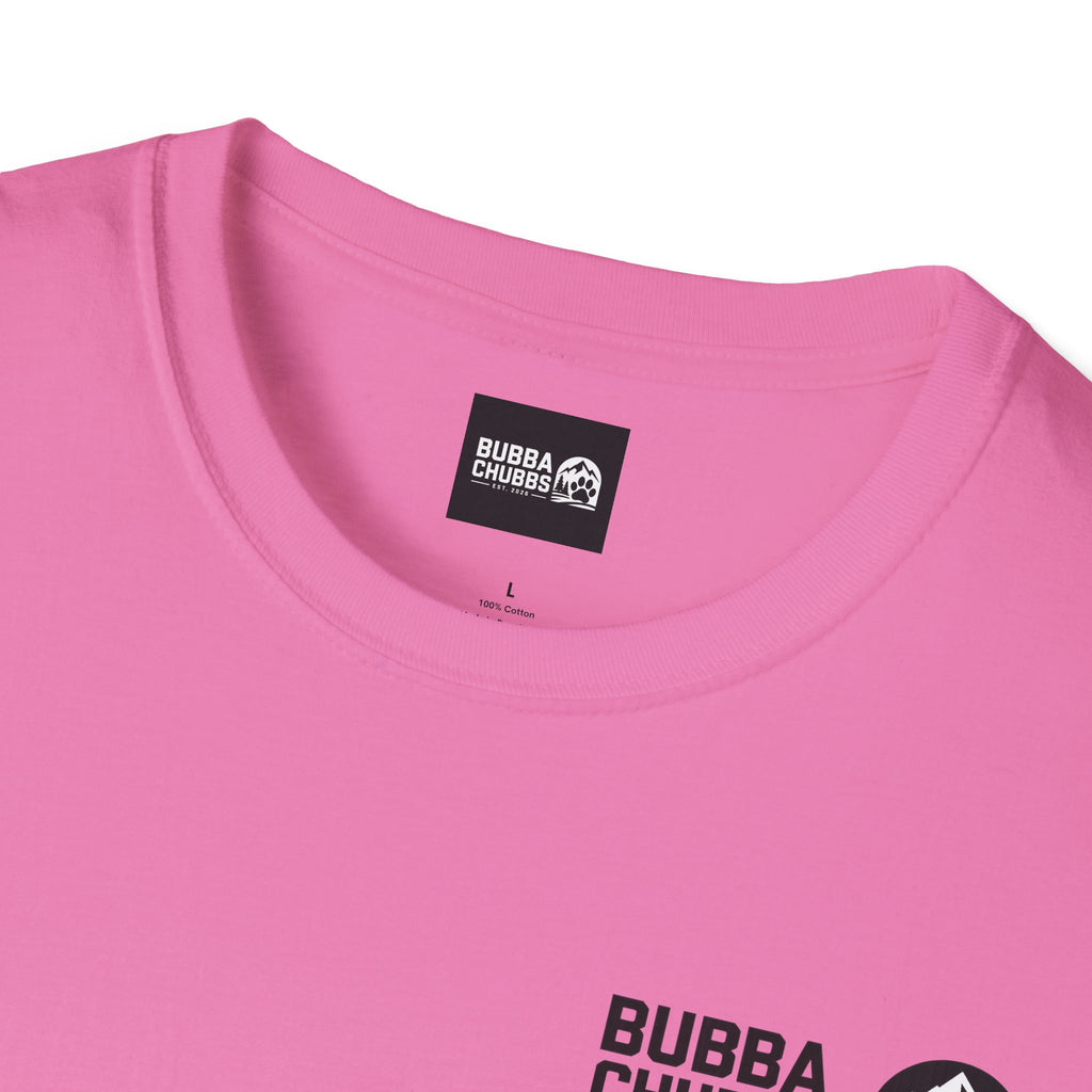 BubbaChubbs Updated Modern Logo Transparent Short-Sleeve Tee - BubbaChubbs Brand