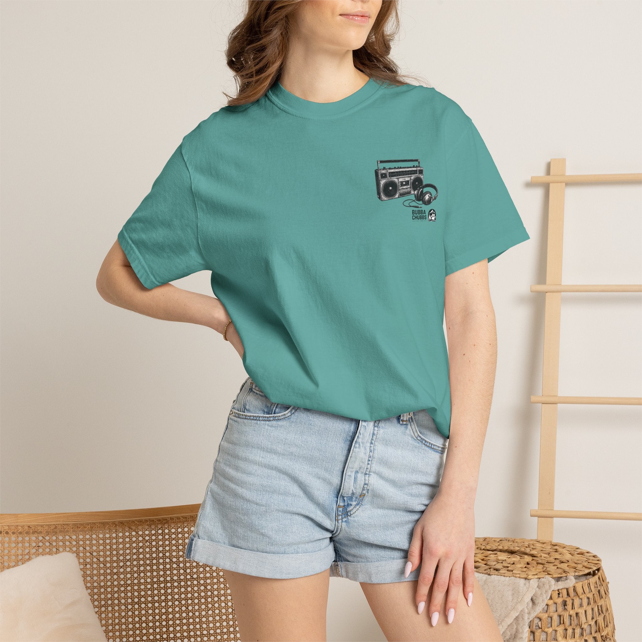 BubbaChubbs Boombox vintage Tee - BubbaChubbs Brand