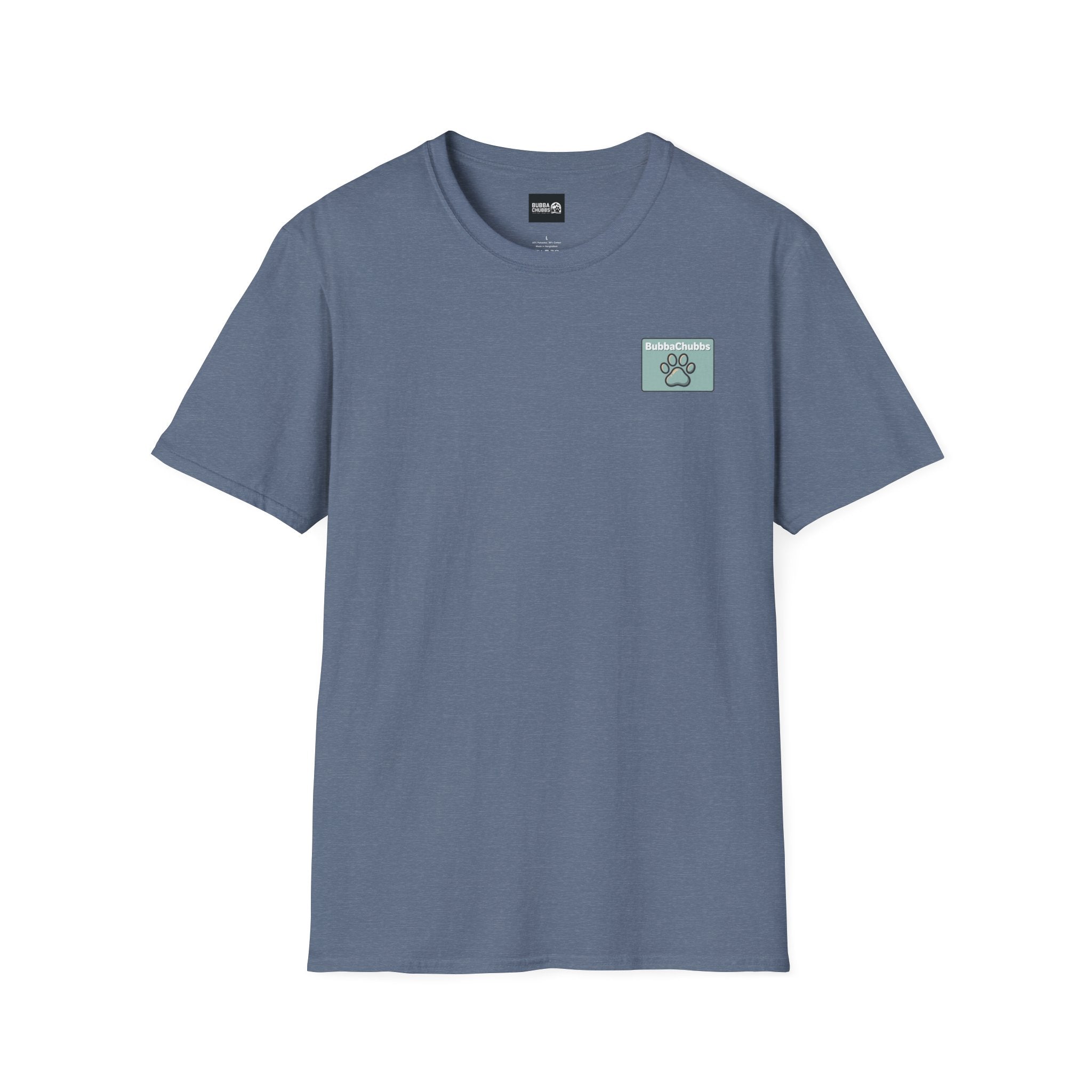 BubbaChubbs Logo front and Back Short-Sleeve Tee - BubbaChubbs Brand