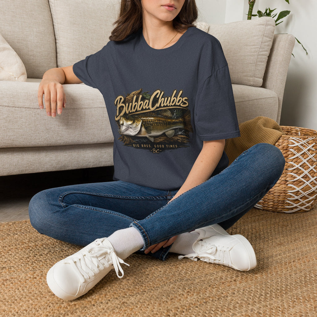 BubbaChubbs Gone Fishing Graphic Tee Printify