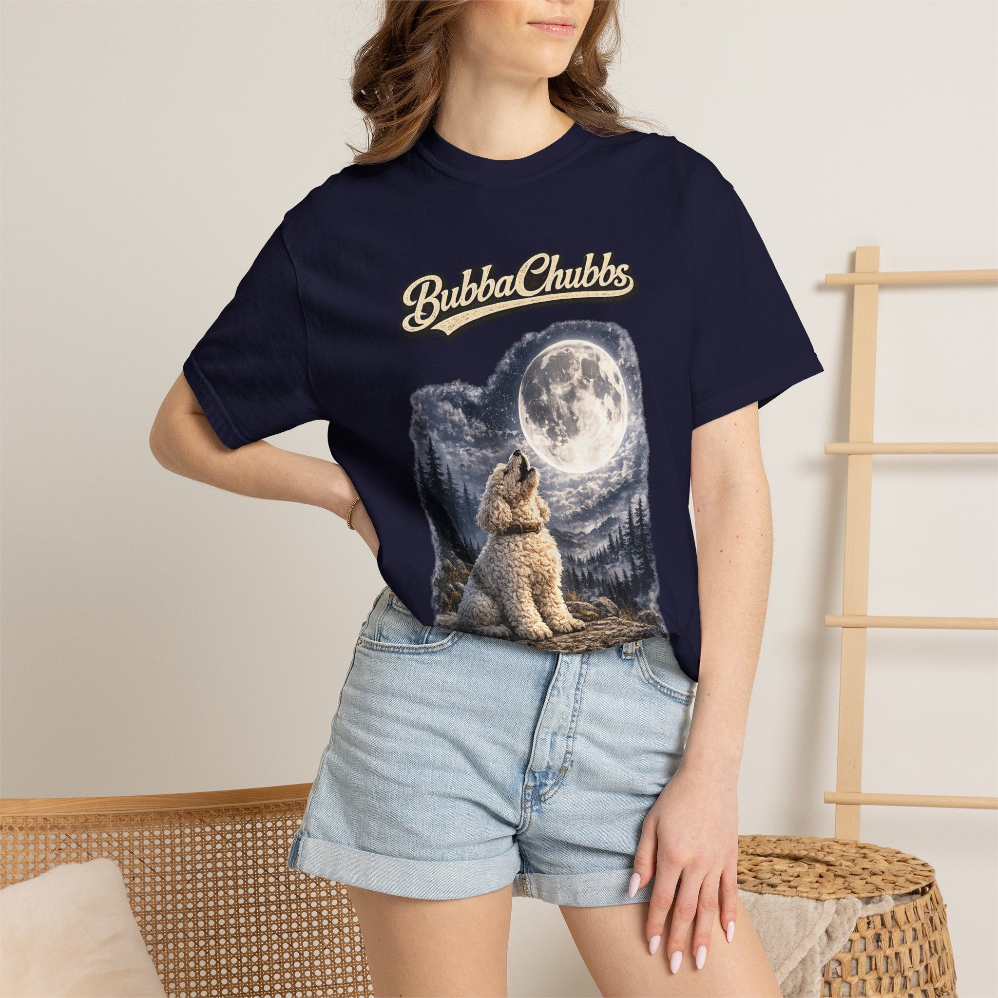 BubbaChubbs howling Style Tee Printify