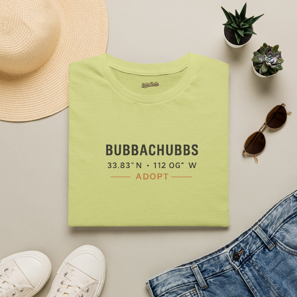 BubbaChubbs Adopt Latitude Tee - BubbaChubbs Brand