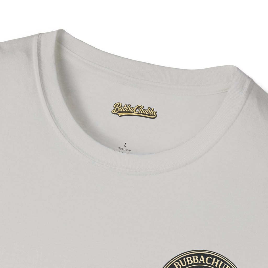 BubbaChubbs Himself Chest Full Small Logo Short-Sleeve Tee - BubbaChubbs Brand