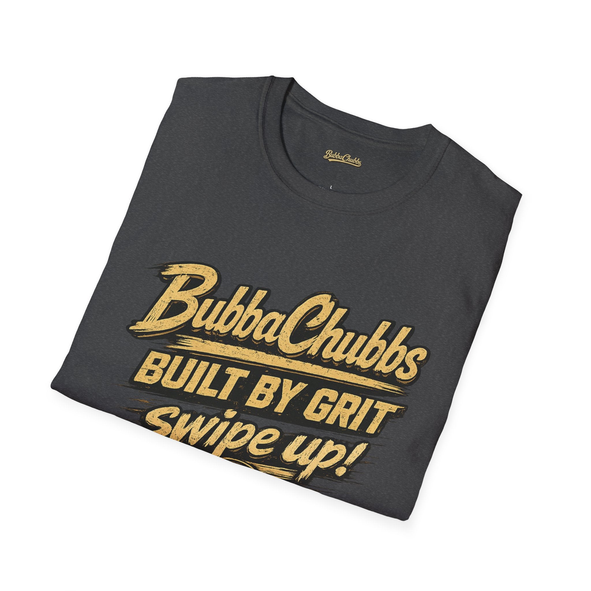 BubbaChubbs Back Grit Front Graphic Tee Printify
