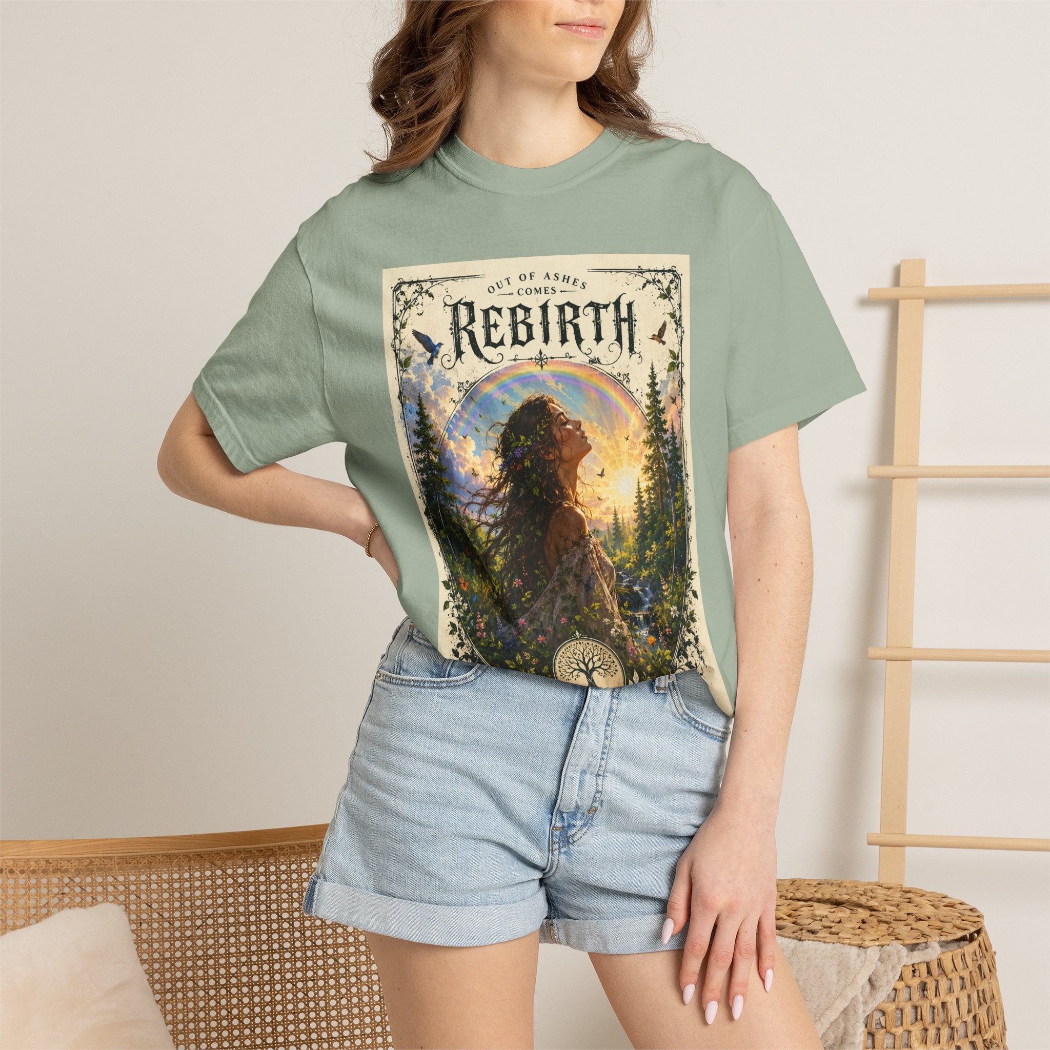 BubbaChubbs Out of the Ashes Inspired Style Tee Printify