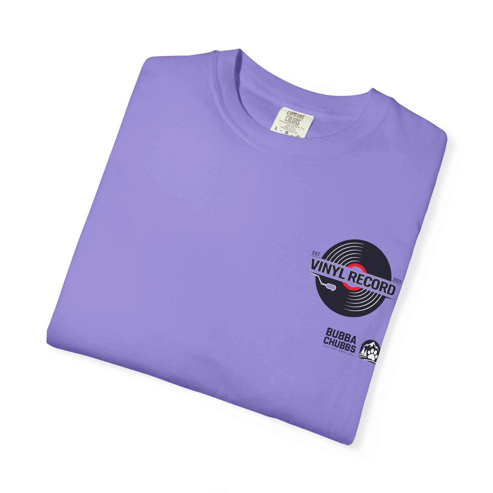 BubbaChubbs Vinyl vintage Tee - BubbaChubbs Brand