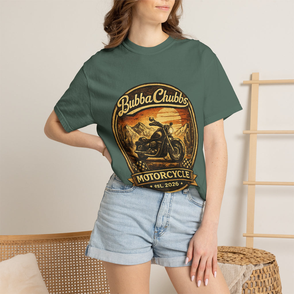 Motorcycle Graphic Tee | BubbaChubbs Biker Get Out Stay Wild T-Shirt