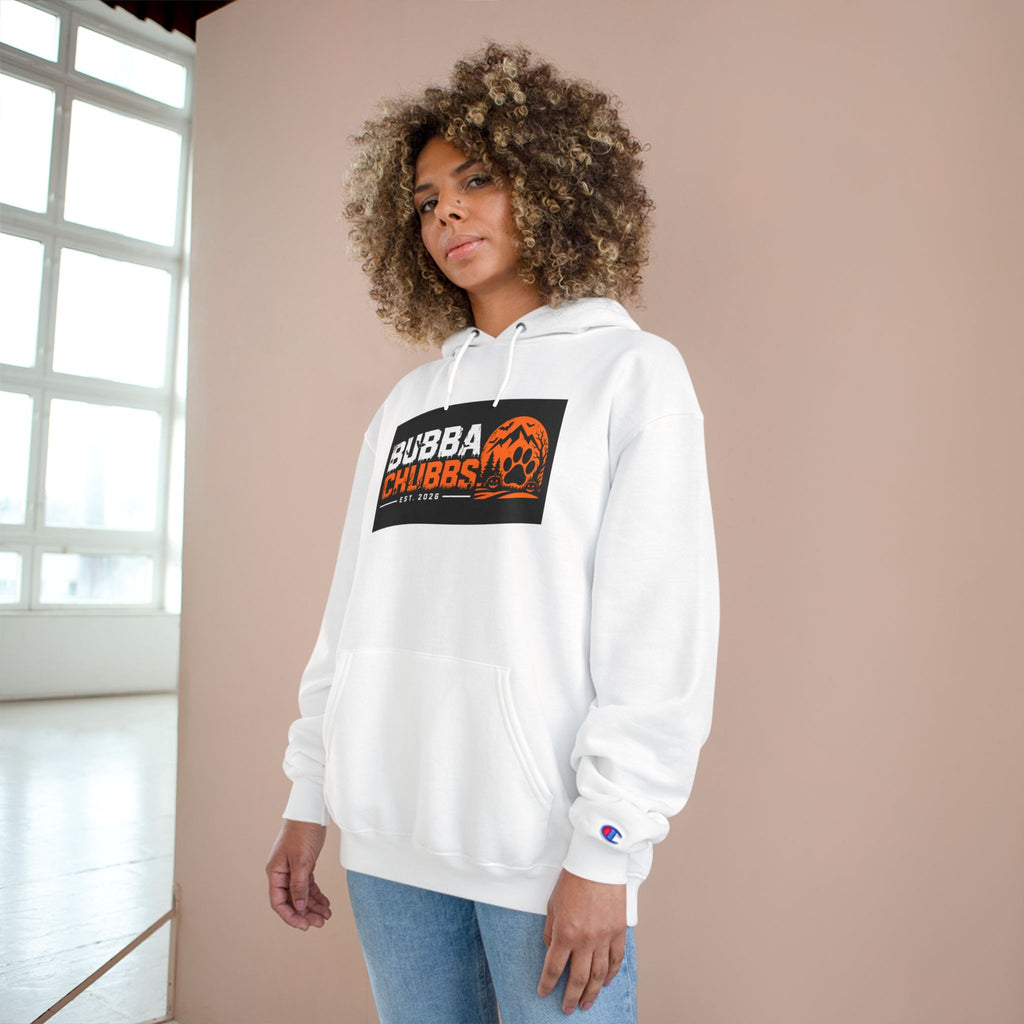 Halloween BubbaChubbs Paw Logo Champion Hoodie