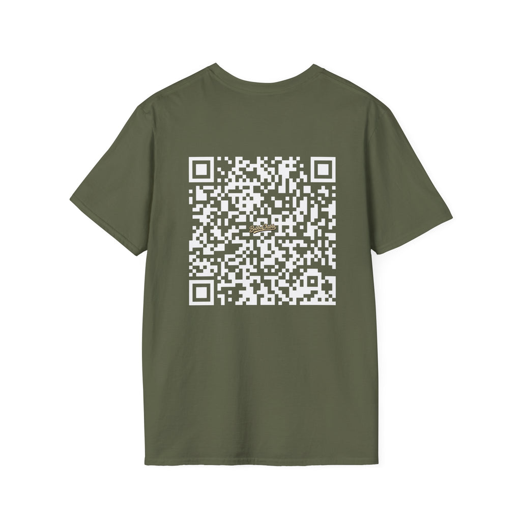 BubbaChubbs QR Back and Race Day Front Graphic Tee Printify