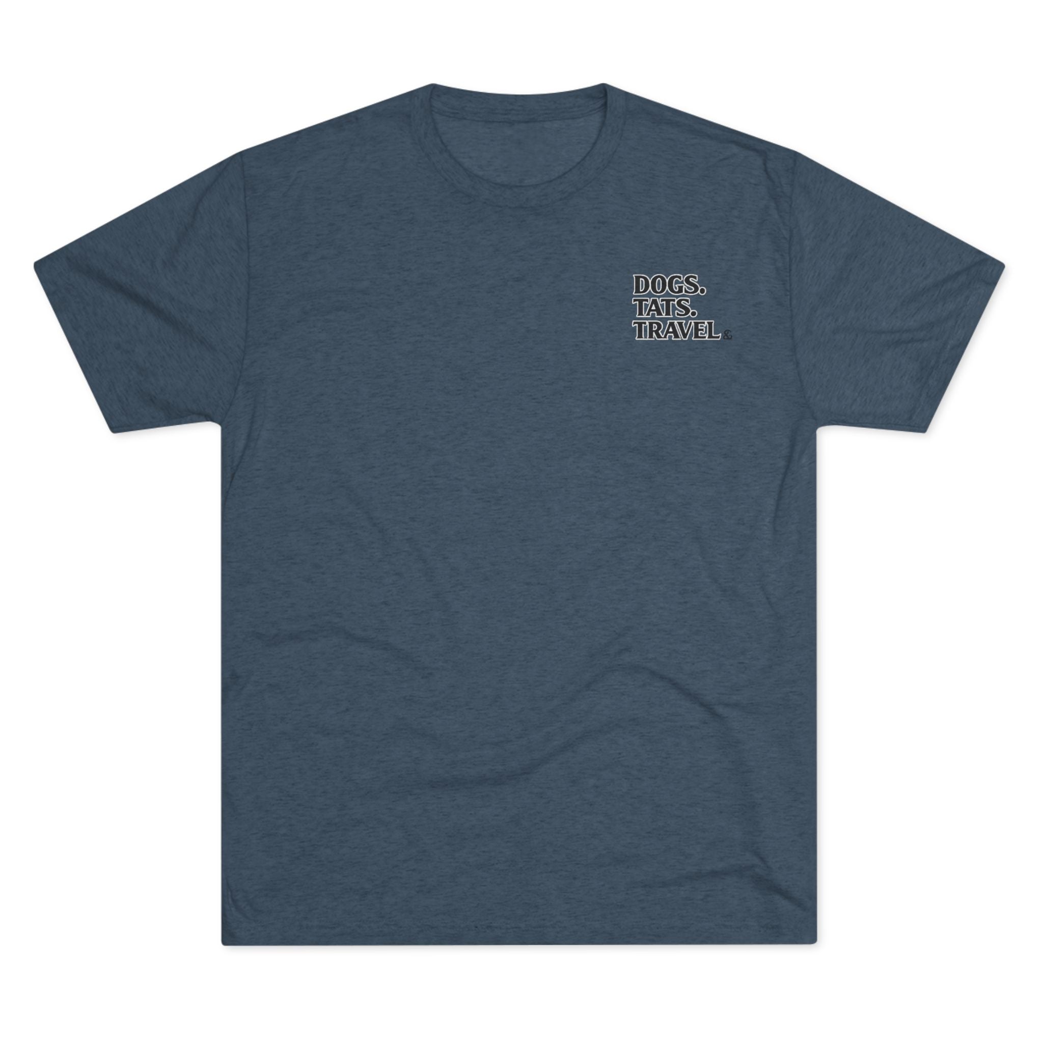 BubbaChubbs Mountains Minimalist Dogs Tats Travel — Adventure Outdoor Crew Shirt - BubbaChubbs Brand