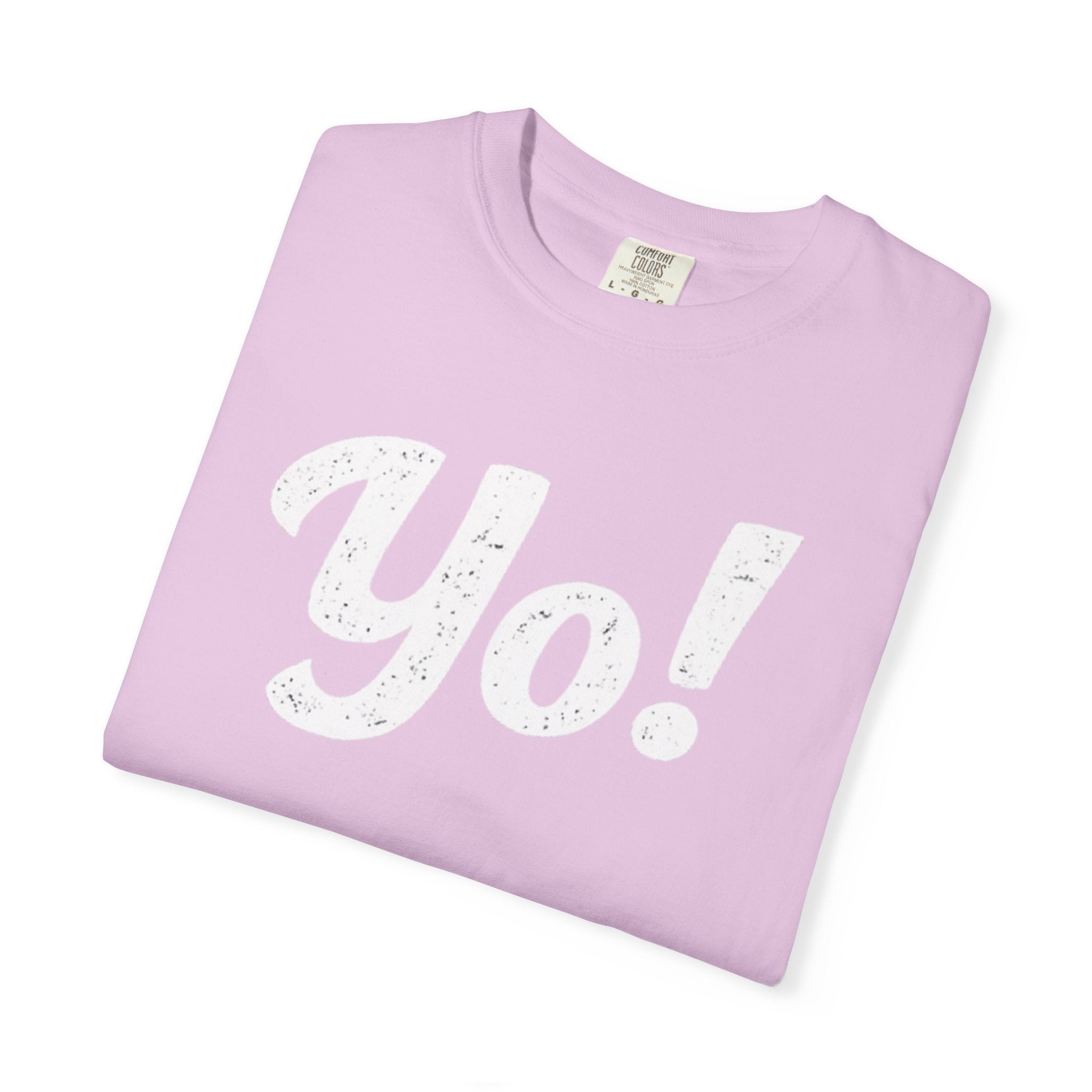 BubbaChubbs Yo! White Lettering Tee - BubbaChubbs Brand