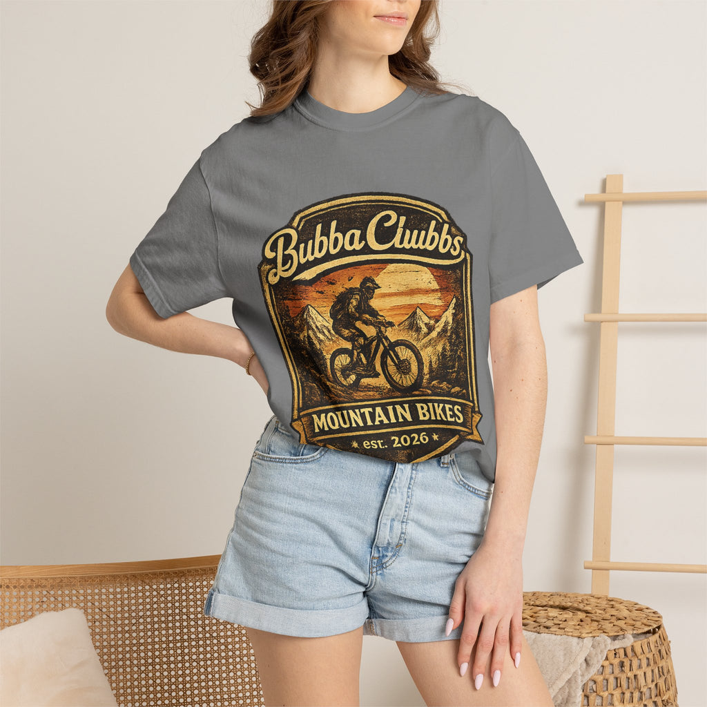 Mountain Bikes Graphic Tee | BubbaChubbs Get Out Stay Wild T-Shirt