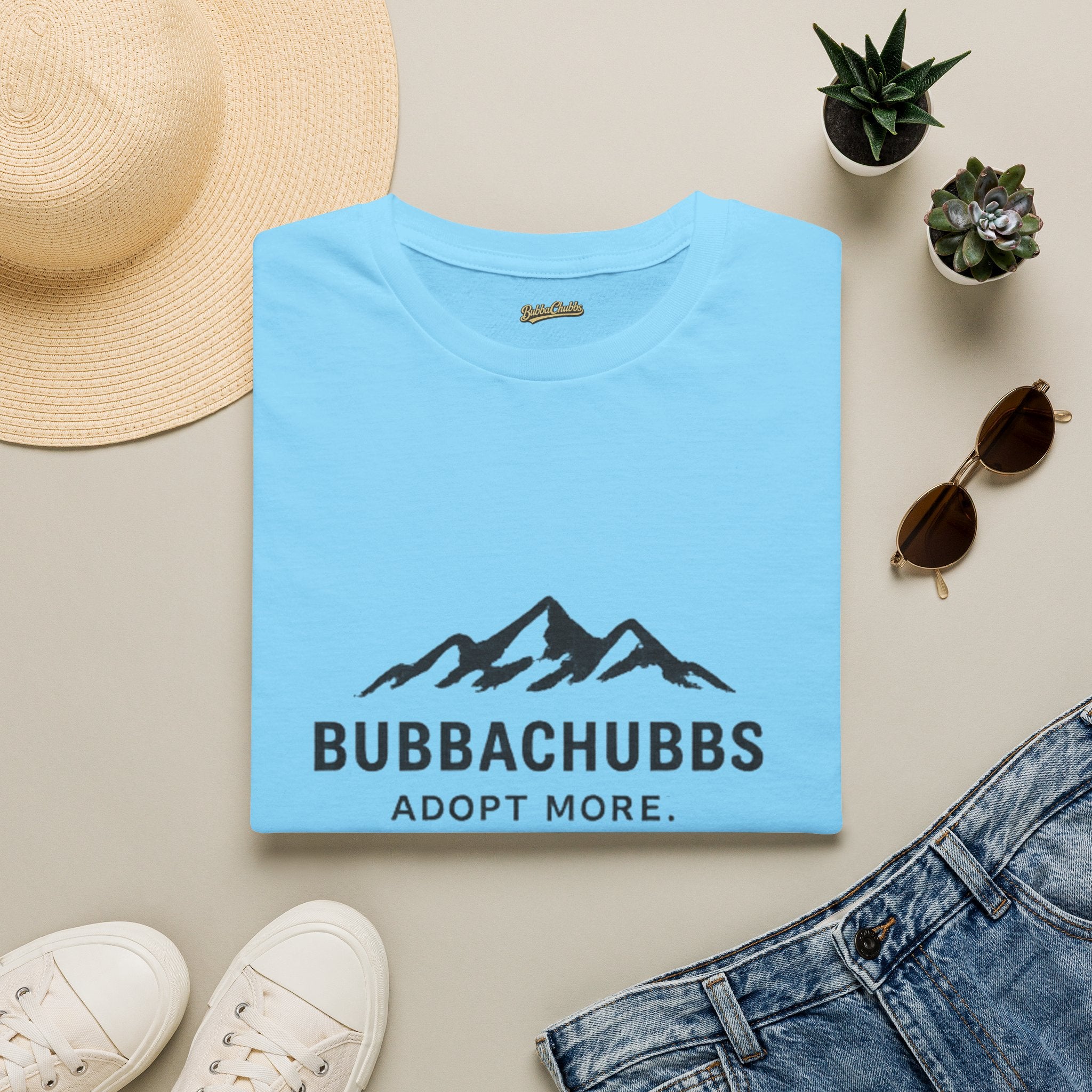 BubbaChubbs Adopt More Tee - BubbaChubbs Brand