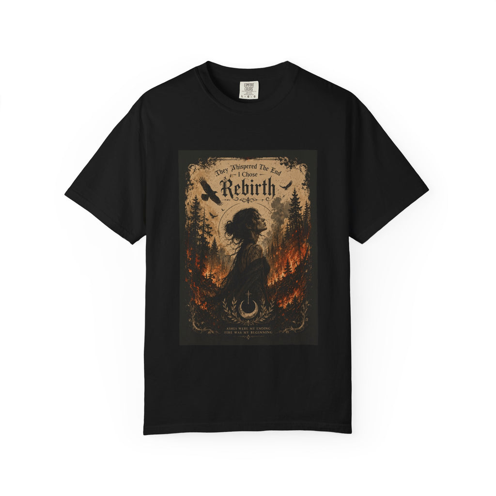 BubbaChubbs Goth Vibe Rebirth Style Tee Printify