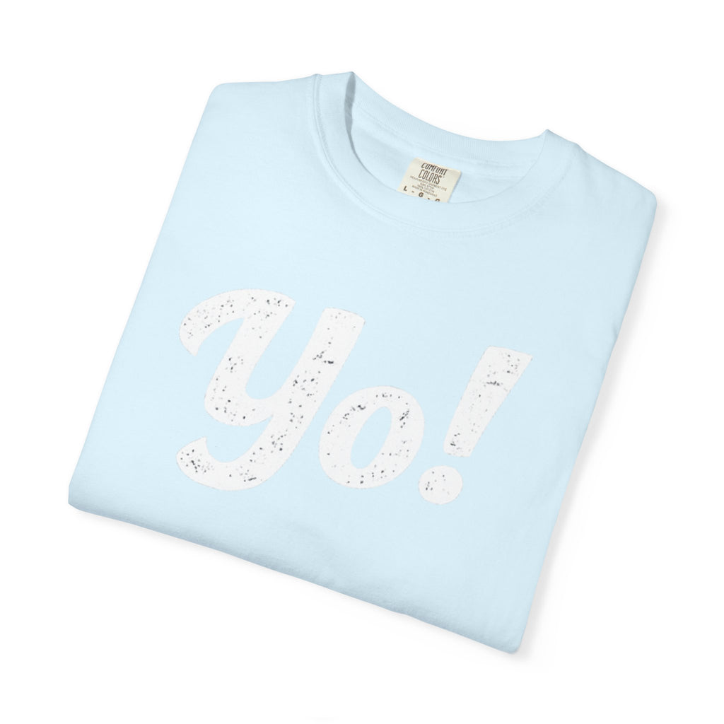 BubbaChubbs Yo! White Lettering Tee - BubbaChubbs Brand