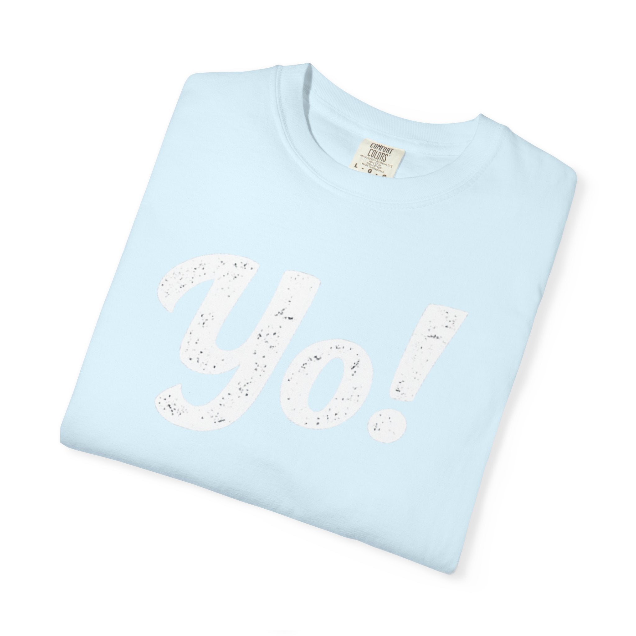 BubbaChubbs Yo! White Lettering Tee - BubbaChubbs Brand