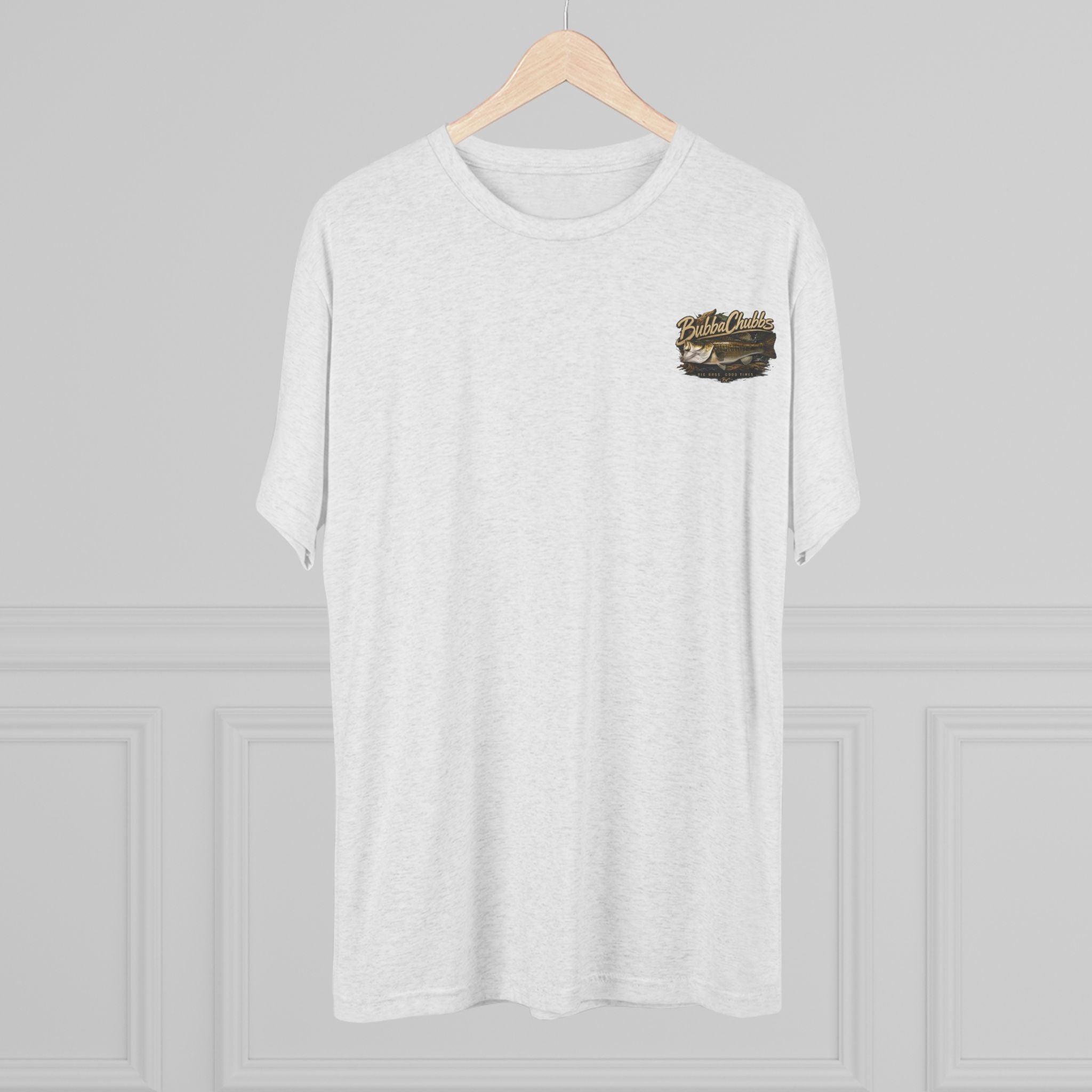 BubbaChubbs Bass Eli Minimalist Logo Tee — Adventure Outdoor Crew Shirt Printify