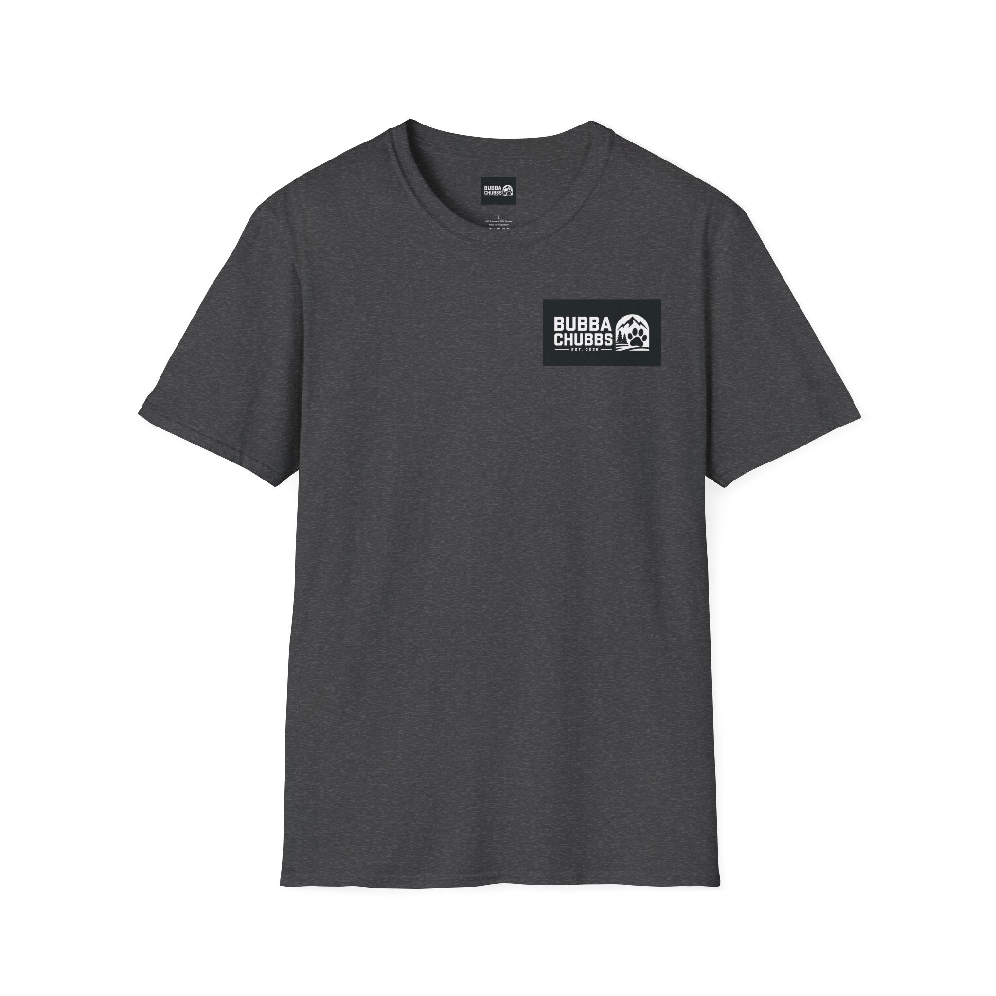 BubbaChubbs Updated Modern Logo Short-Sleeve Tee - BubbaChubbs Brand