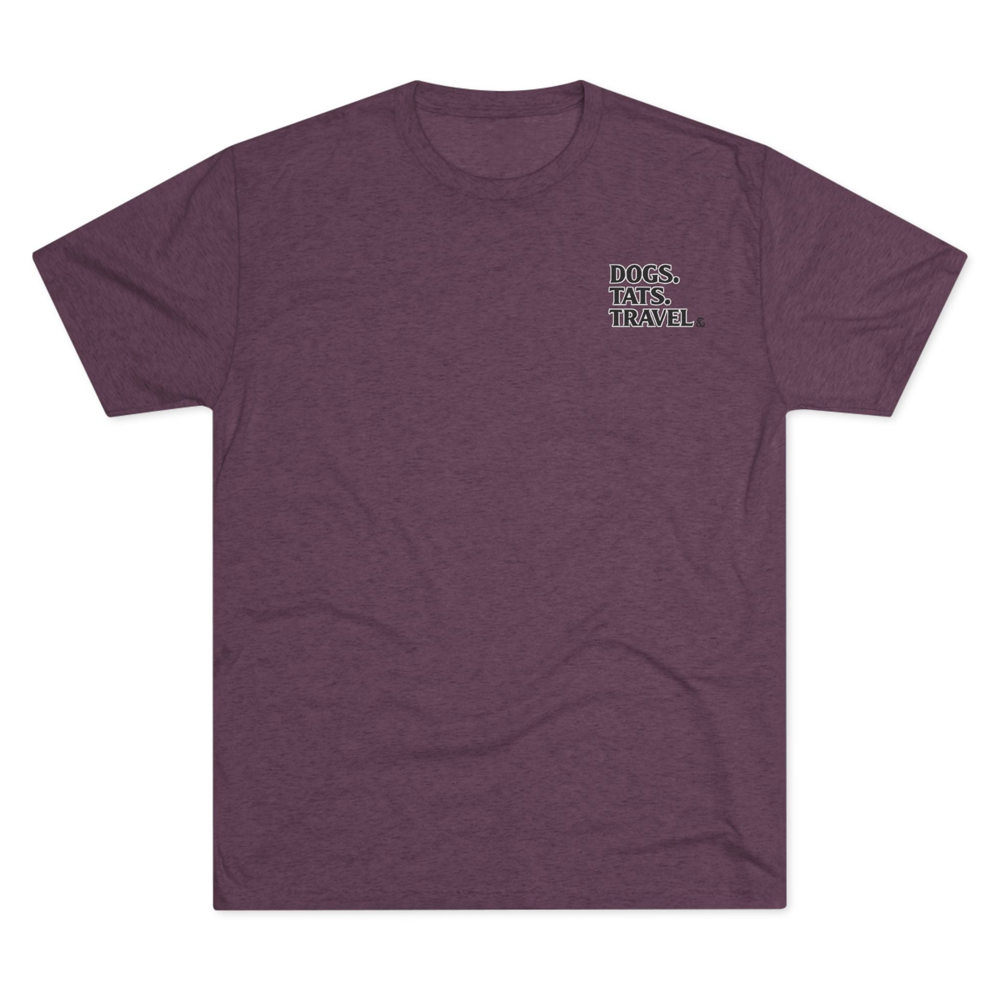 BubbaChubbs Mountains Minimalist Dogs Tats Travel — Adventure Outdoor Crew Shirt - BubbaChubbs Brand