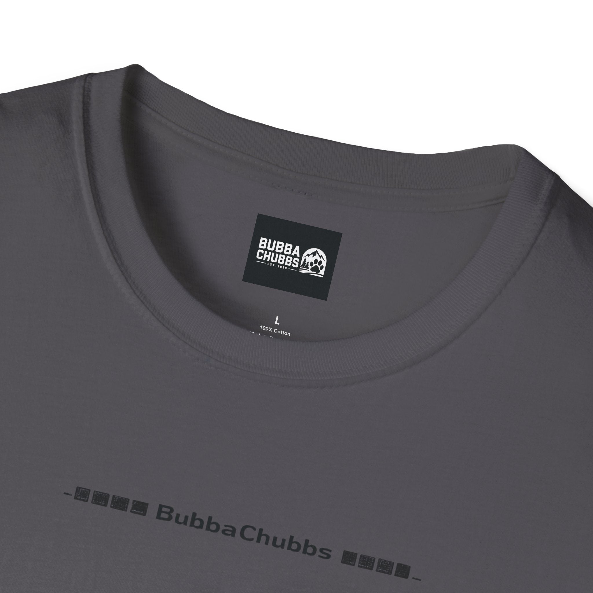 BubbaChubbs Classic Heavy Text Short-Sleeve Tee - BubbaChubbs Brand