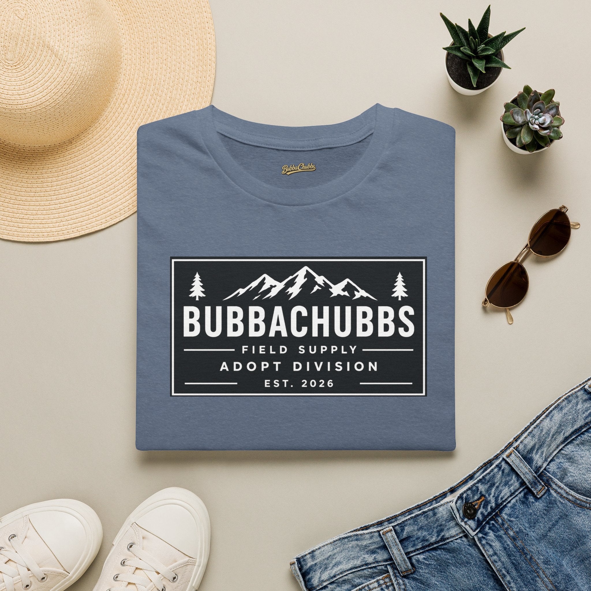 BubbaChubbs Adopt Supply Tee - BubbaChubbs Brand