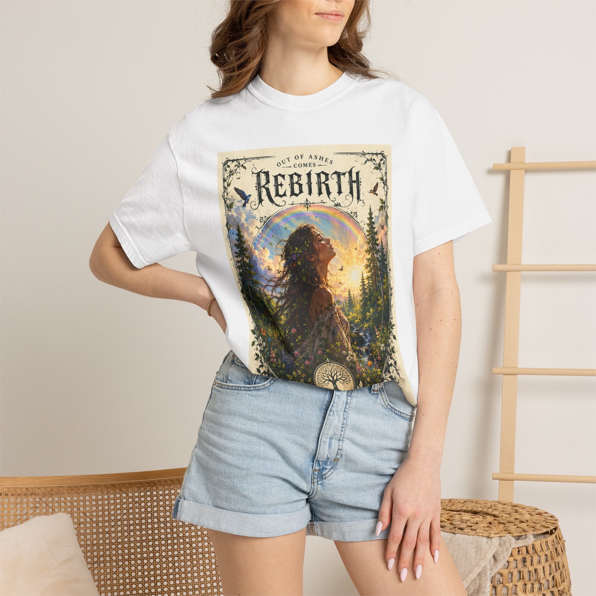 BubbaChubbs Out of the Ashes Inspired Style Tee Printify