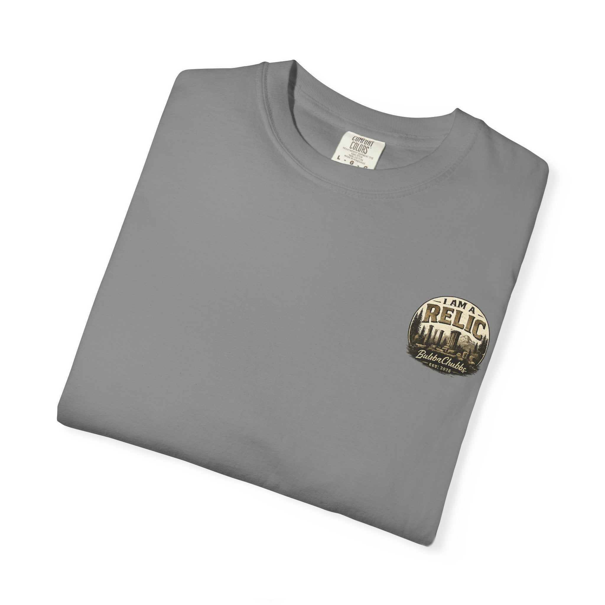 BubbaChubbs Minimal I am Relic Tee - BubbaChubbs Brand