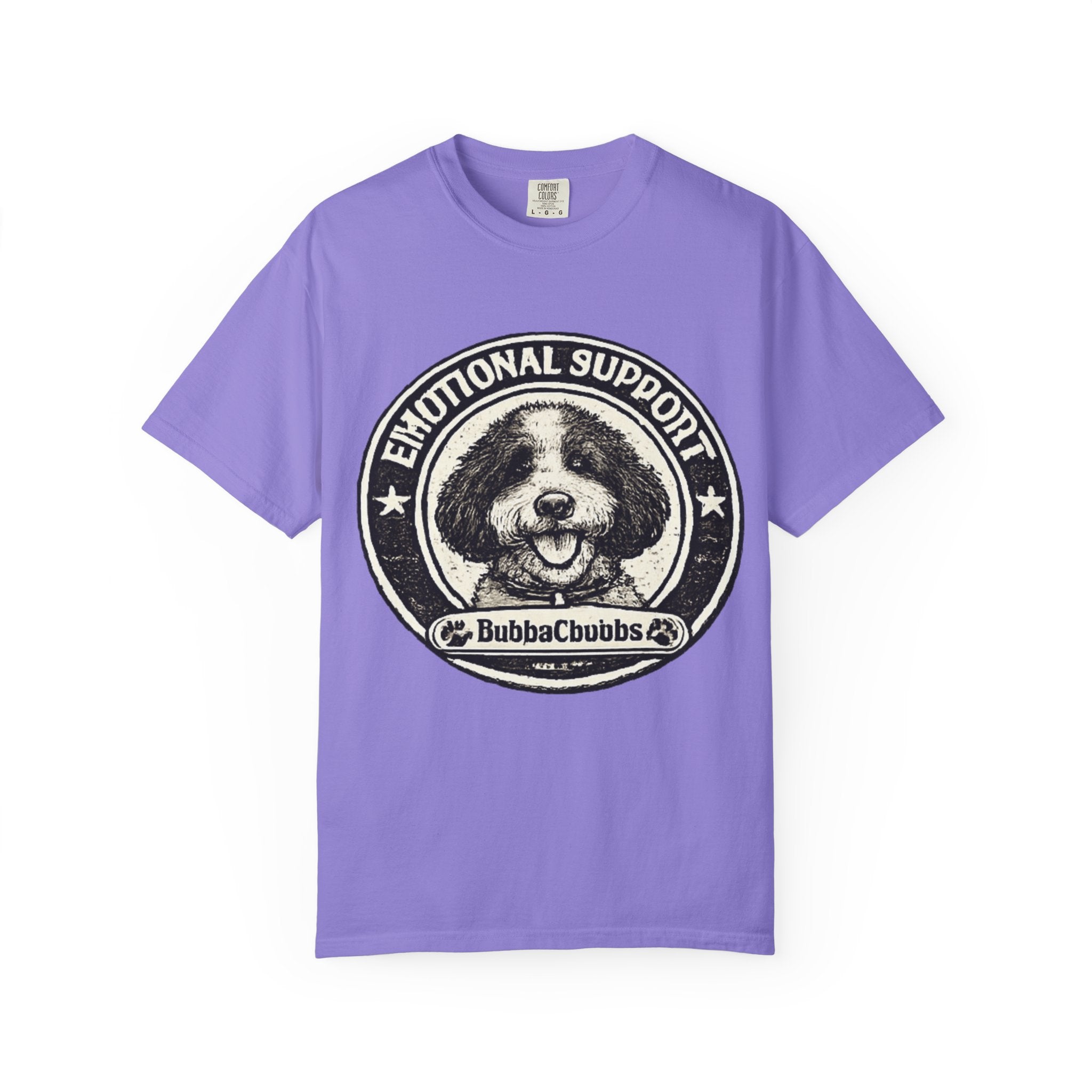 BubbaChubbs Doodle Vintage Emotional Support Style Tee - BubbaChubbs Brand