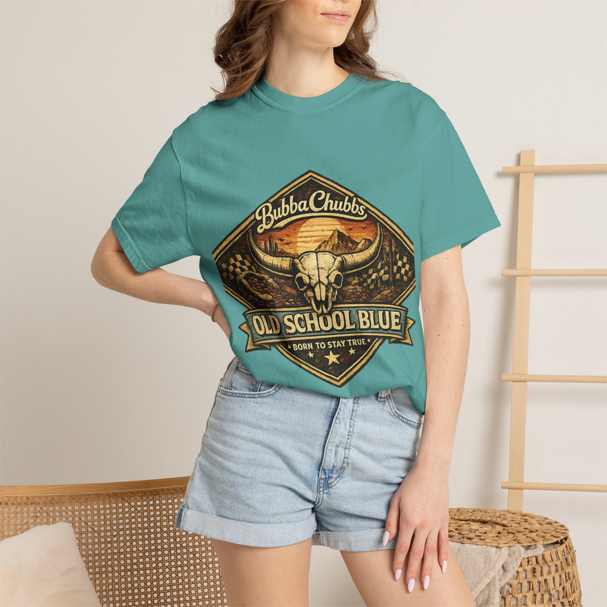 BubbaChubbs Old School Style Tee Printify