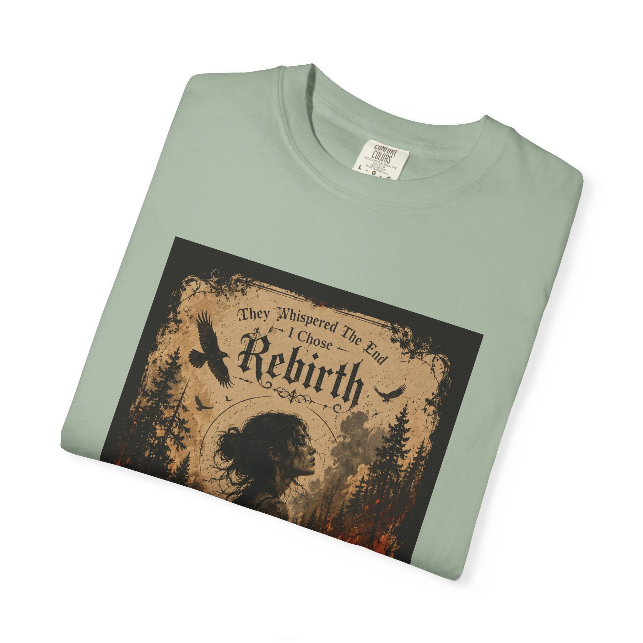 BubbaChubbs Goth Vibe Rebirth Style Tee Printify