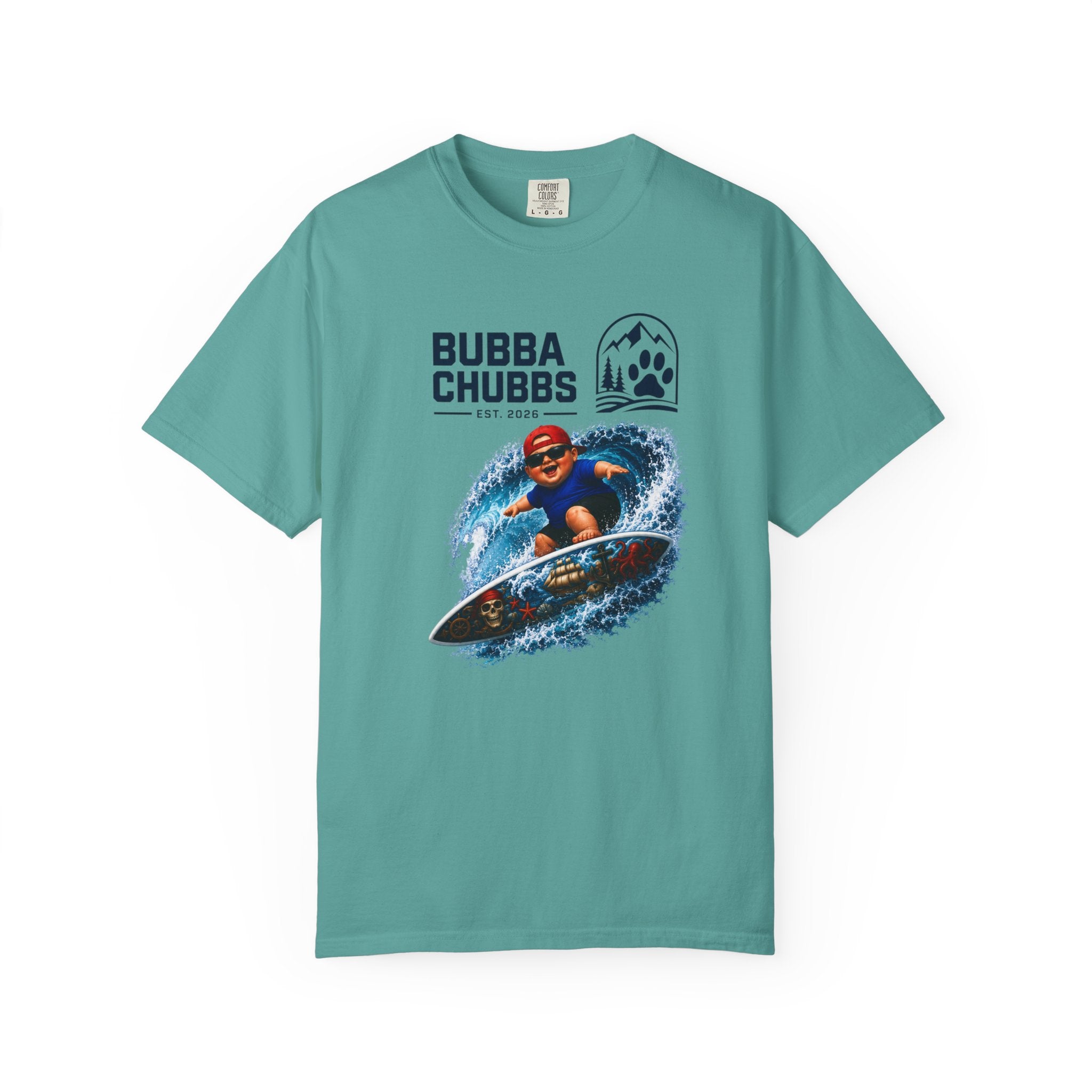 BubbaChubbs Buddy Surf Livin That Summer Life Vintage Beach Tee - BubbaChubbs Brand
