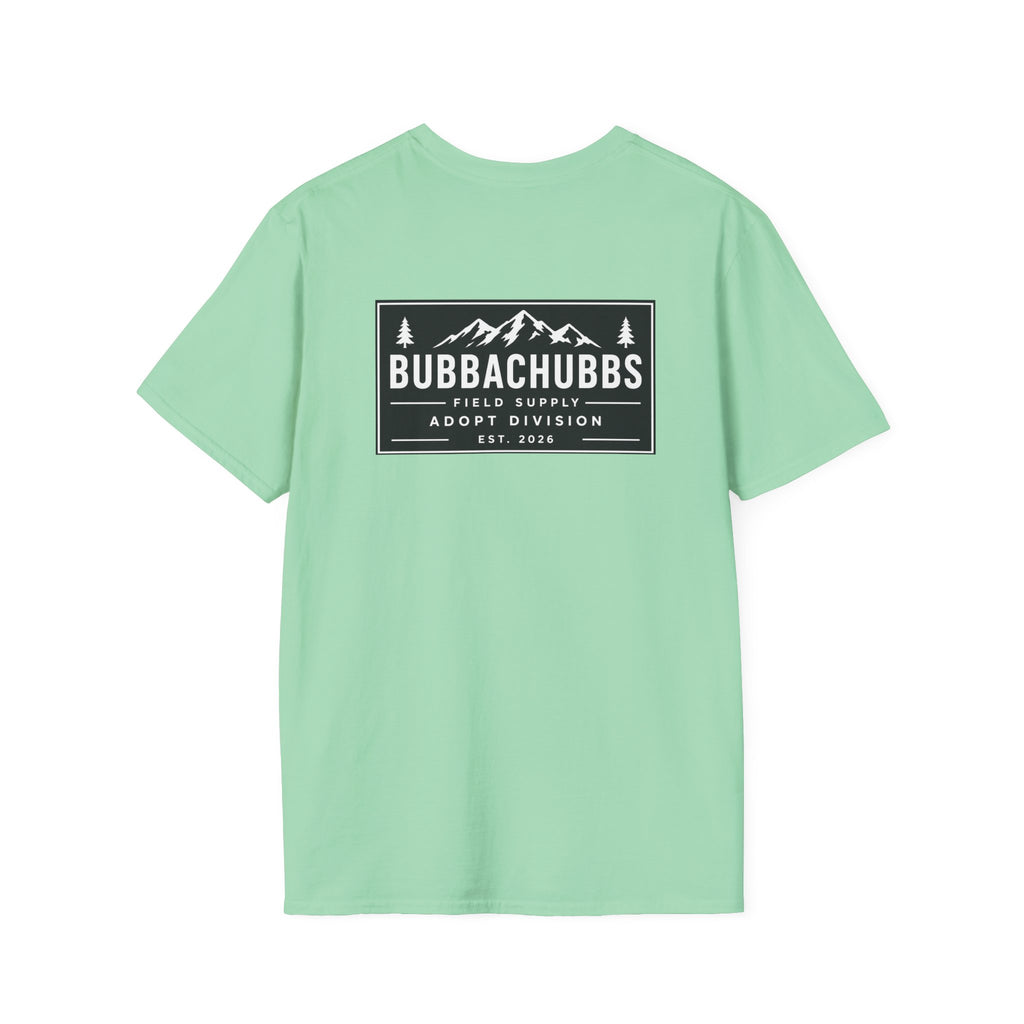 BubbaChubbs Logo front and Back Short-Sleeve Tee - BubbaChubbs Brand