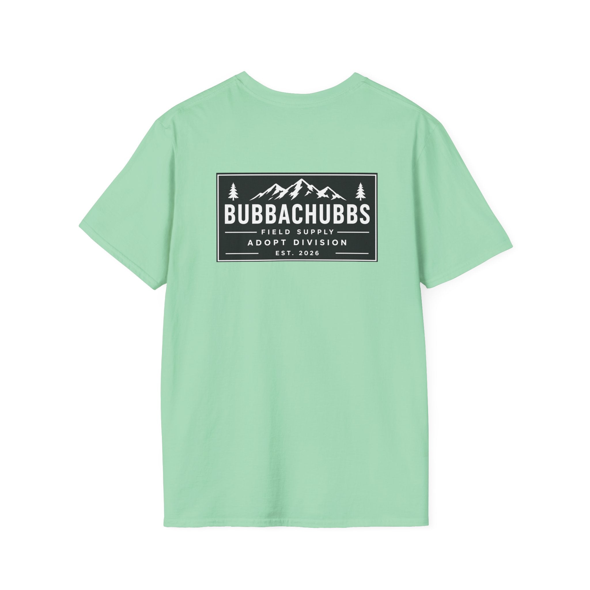 BubbaChubbs Logo front and Back Short-Sleeve Tee - BubbaChubbs Brand