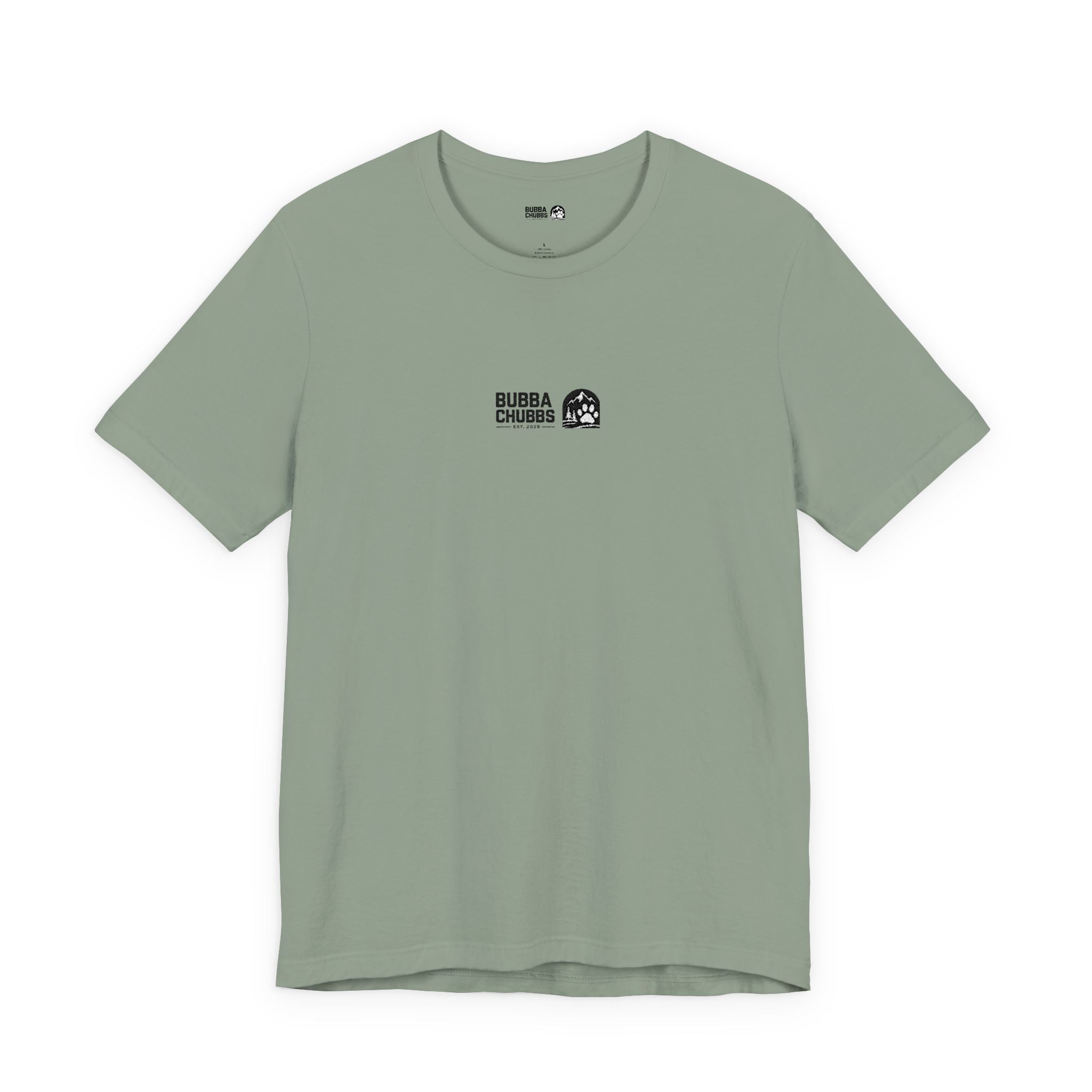 BubbaChubbs - Embroidered Logo - Unisex Jersey Short Sleeve Tee Printify